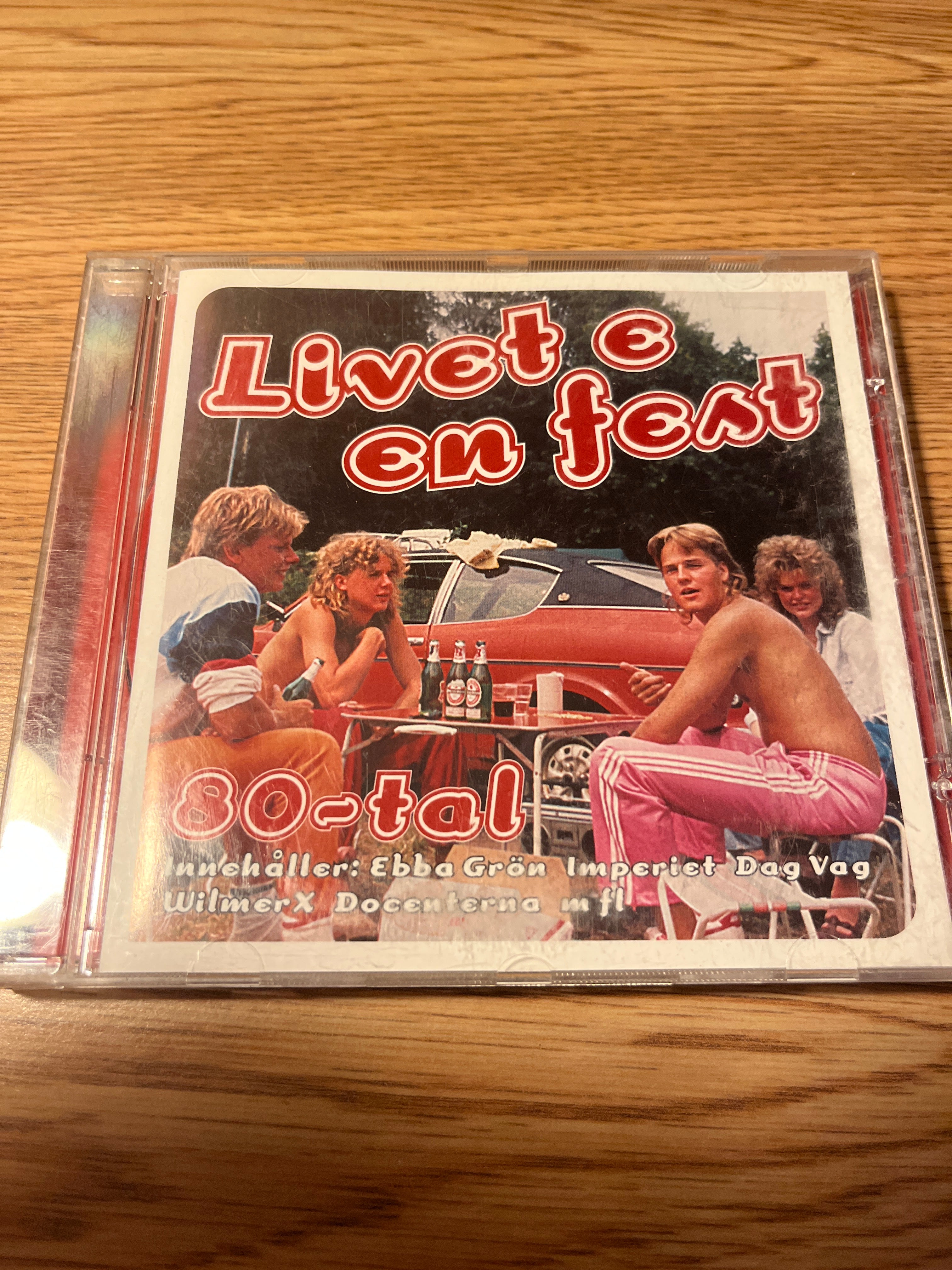 Various - Livet e en fest 80-tal (vg+/vg+)