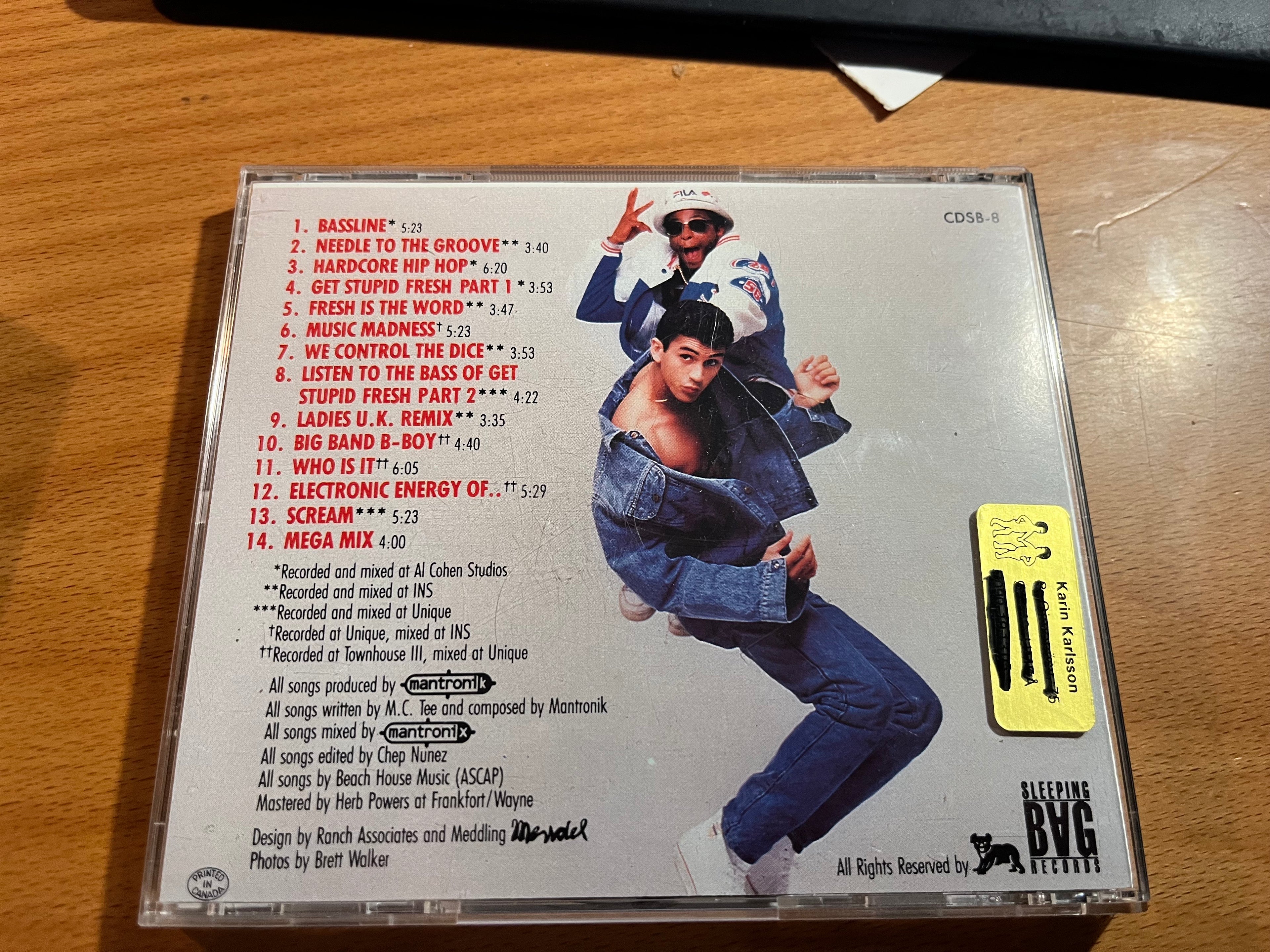 Mantronix – Music Madness Plus (NM/NM)