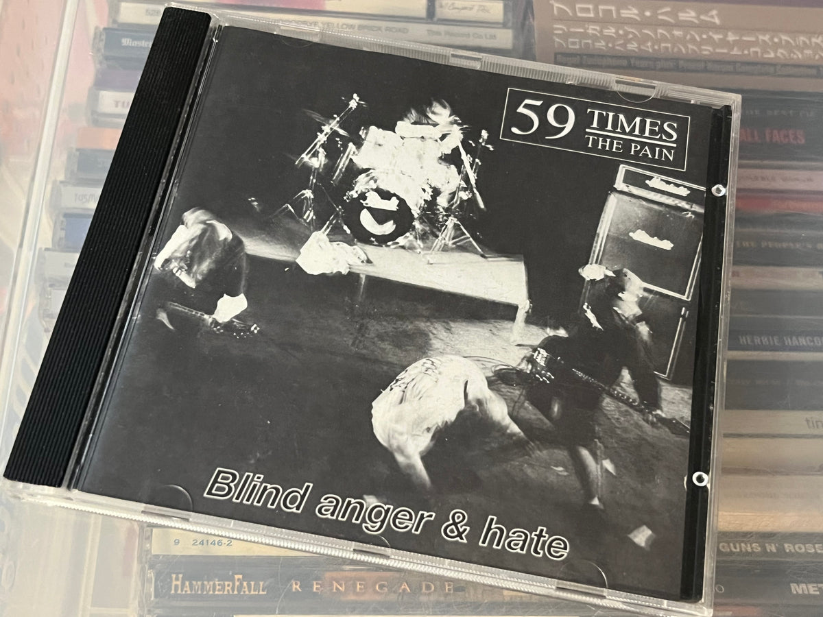 59 Times The Pain ‎– Blind Anger & Hate (NM/vg+) SWE-94