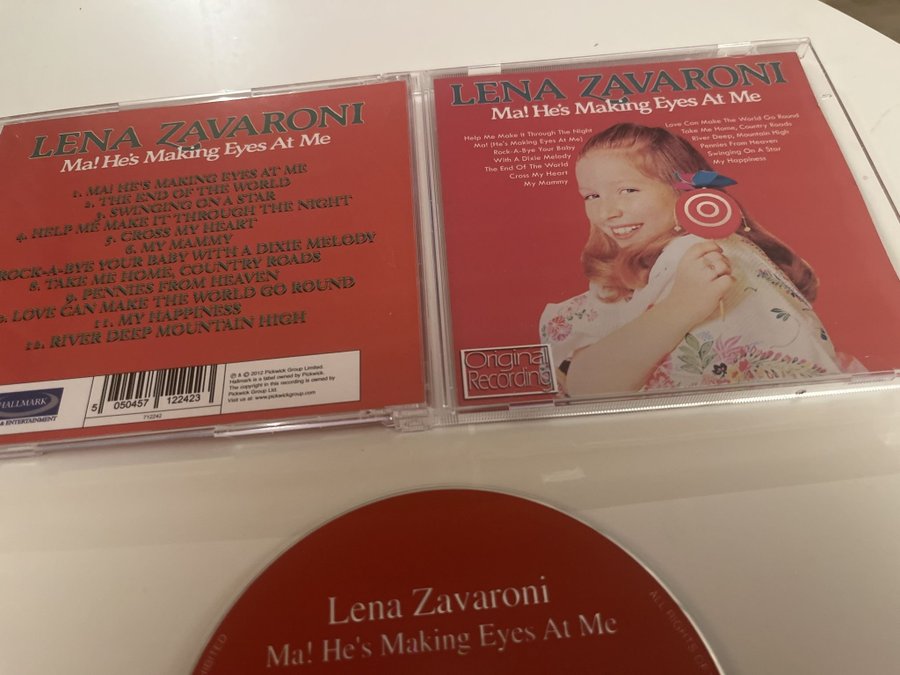 LENA ZAVARONI – Ma! He's Making Eyes At Me (NM/NM) POP FRÅN 1974!! **RARE**