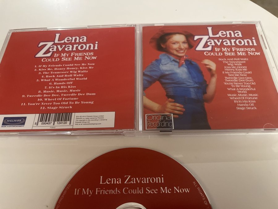 LENA ZAVARONI – If My Friends Could See Me Now (NM/NM) POP FRÅN 1974!! **RARE**