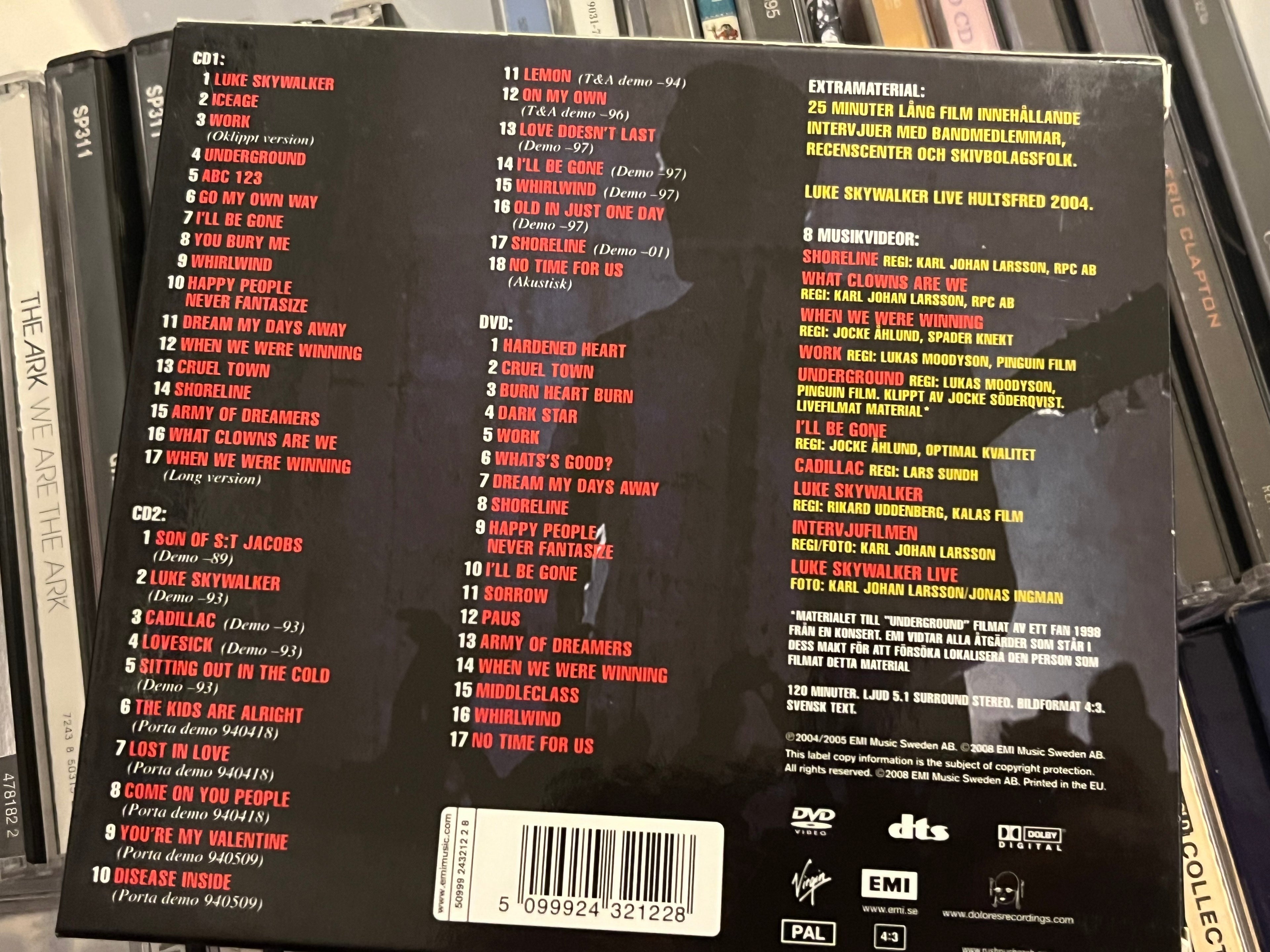 Broder Daniel ‎– No Time For Us 1988-2004 / Army Of Dreamers (NM/NM) 2CD+DVD