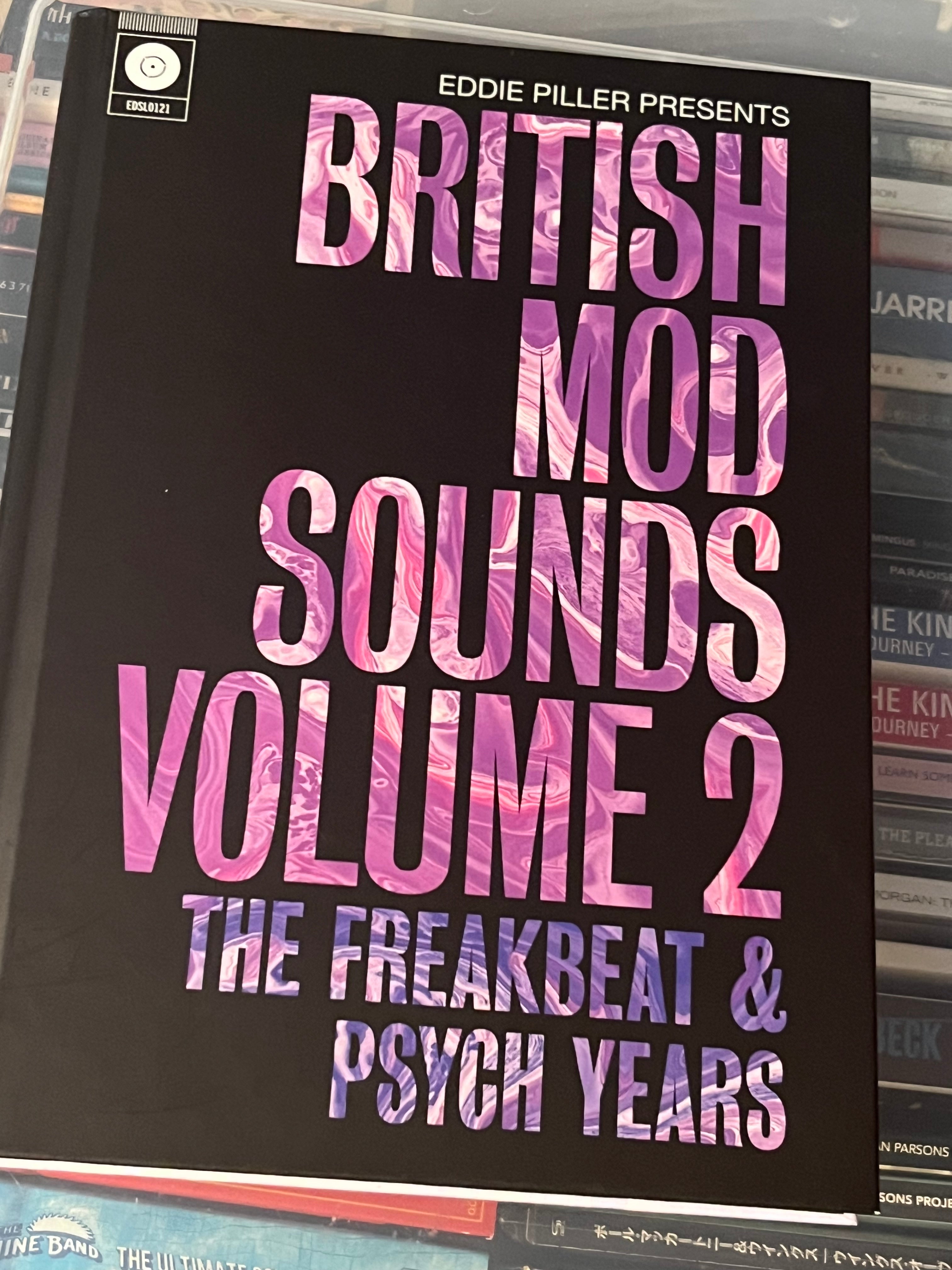 Eddie Piller ‎– British Mod Sounds Volume 2 (The Freakbeat & Psych Years) (NM/NM) UK-23 4CD Limited Ed. Digibook!