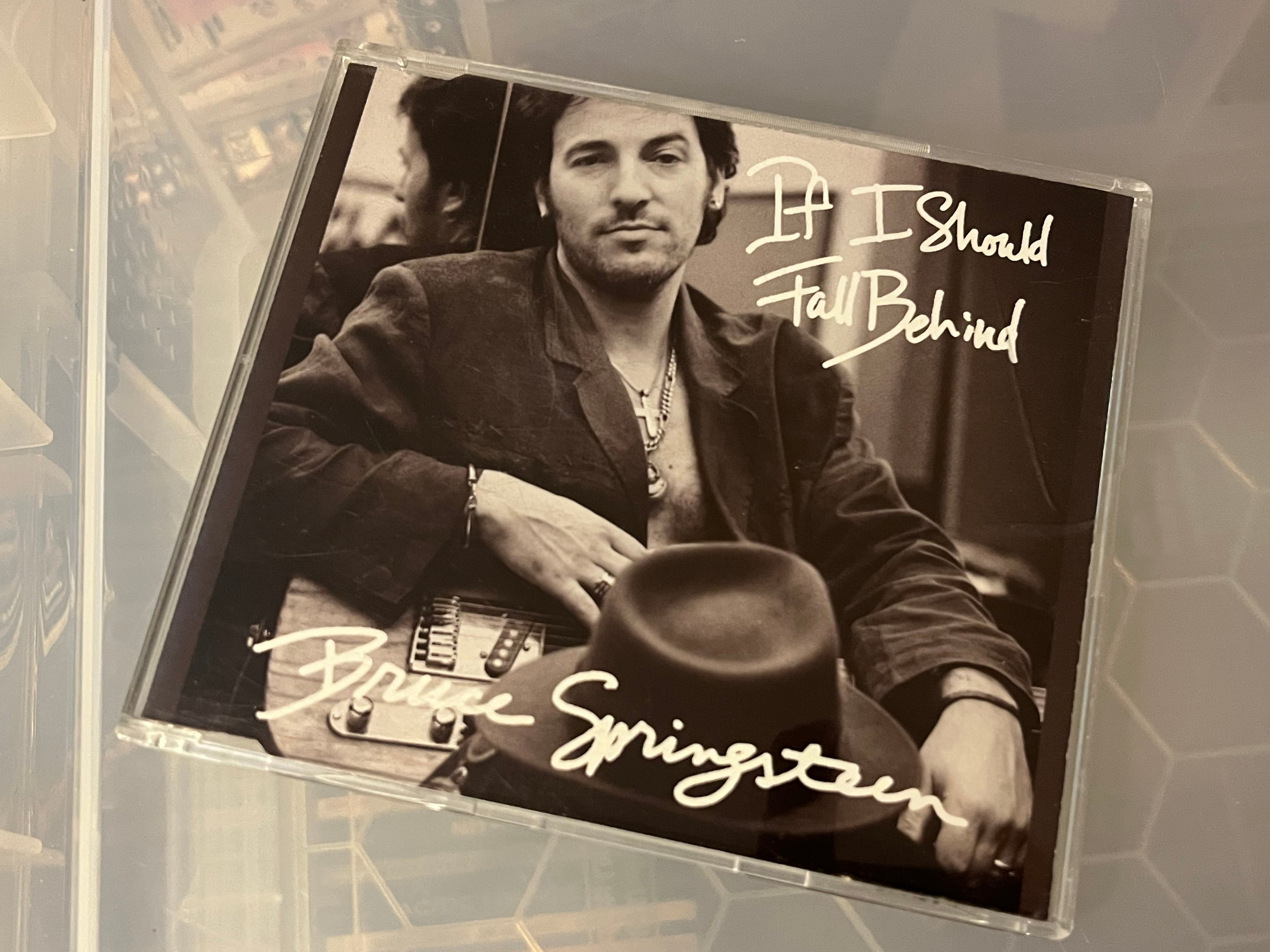 Bruce Springsteen ‎– If I Should Fall Behind (NM/NM) EU-92 4-spårs single slimcase