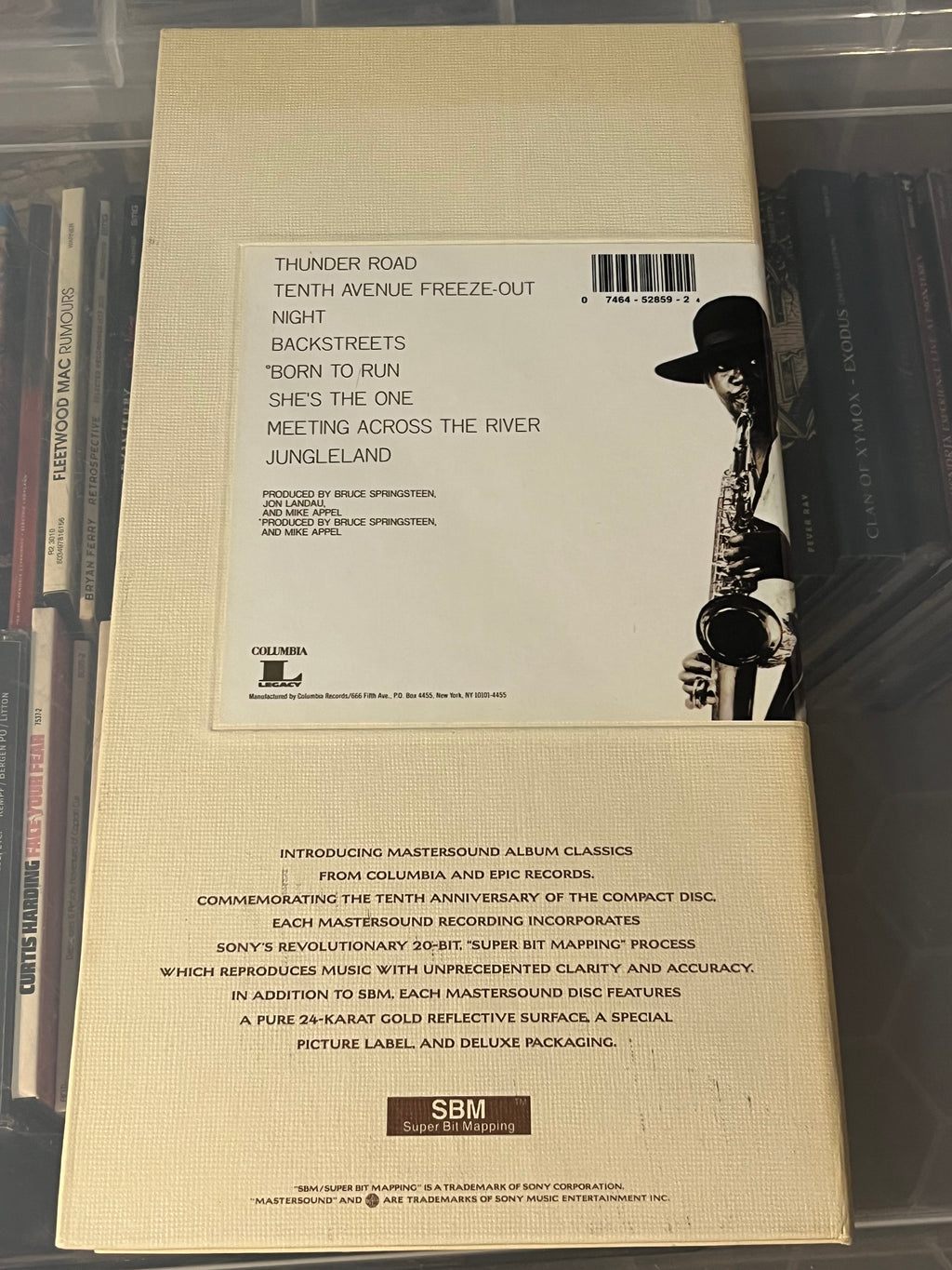 Bruce Springsteen – Born To Run (vg+/vg+) US-93 Gold Disc Longbox!