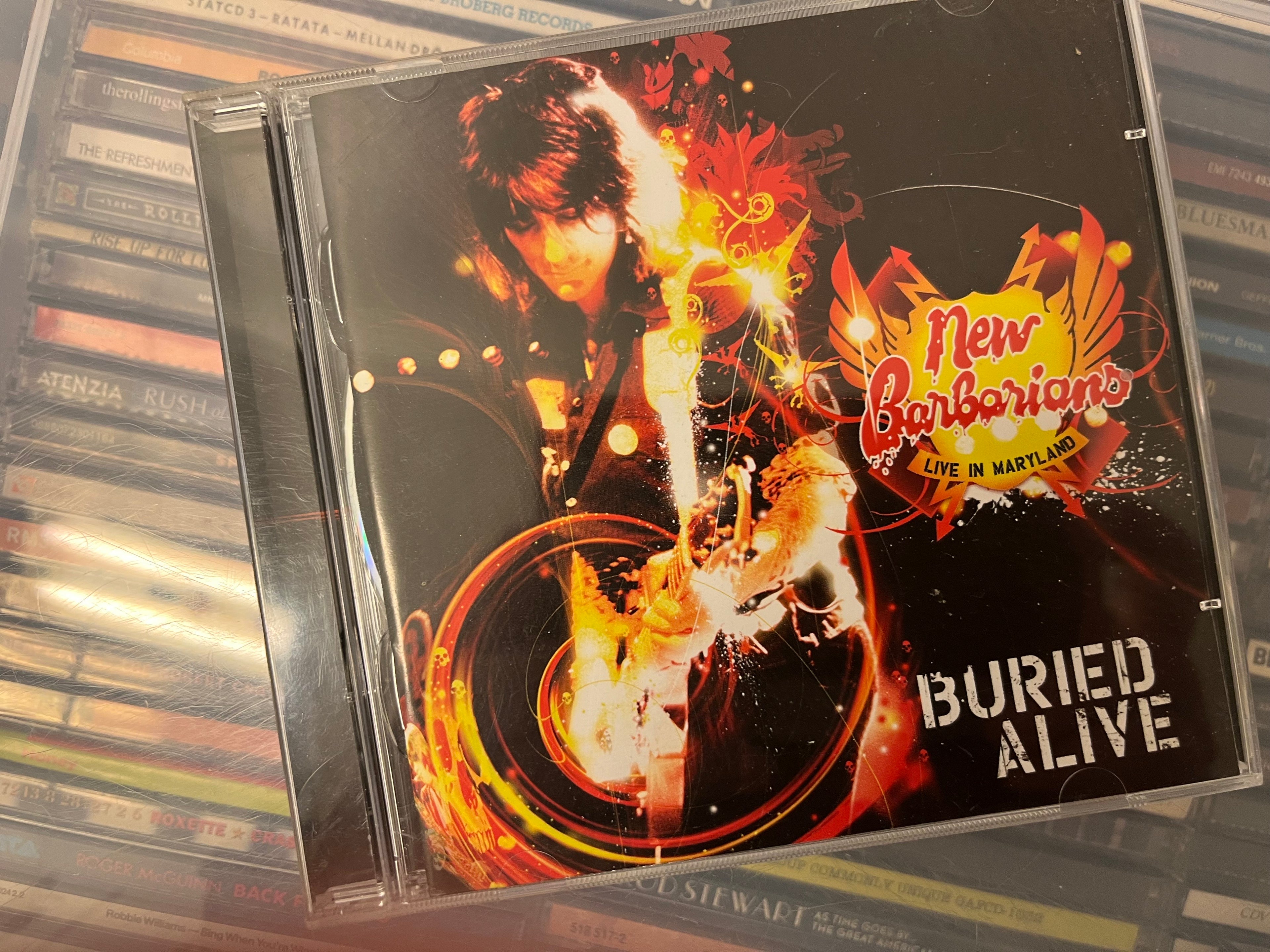 The New Barbarians - Live In Maryland: Buried Alive (NM/NM) 2CD