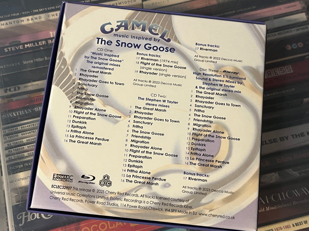 Camel ‎– Music Inspired By The Snow Goose (NM/NM) UK-25 2CD+Blu-ray Clamshell box!