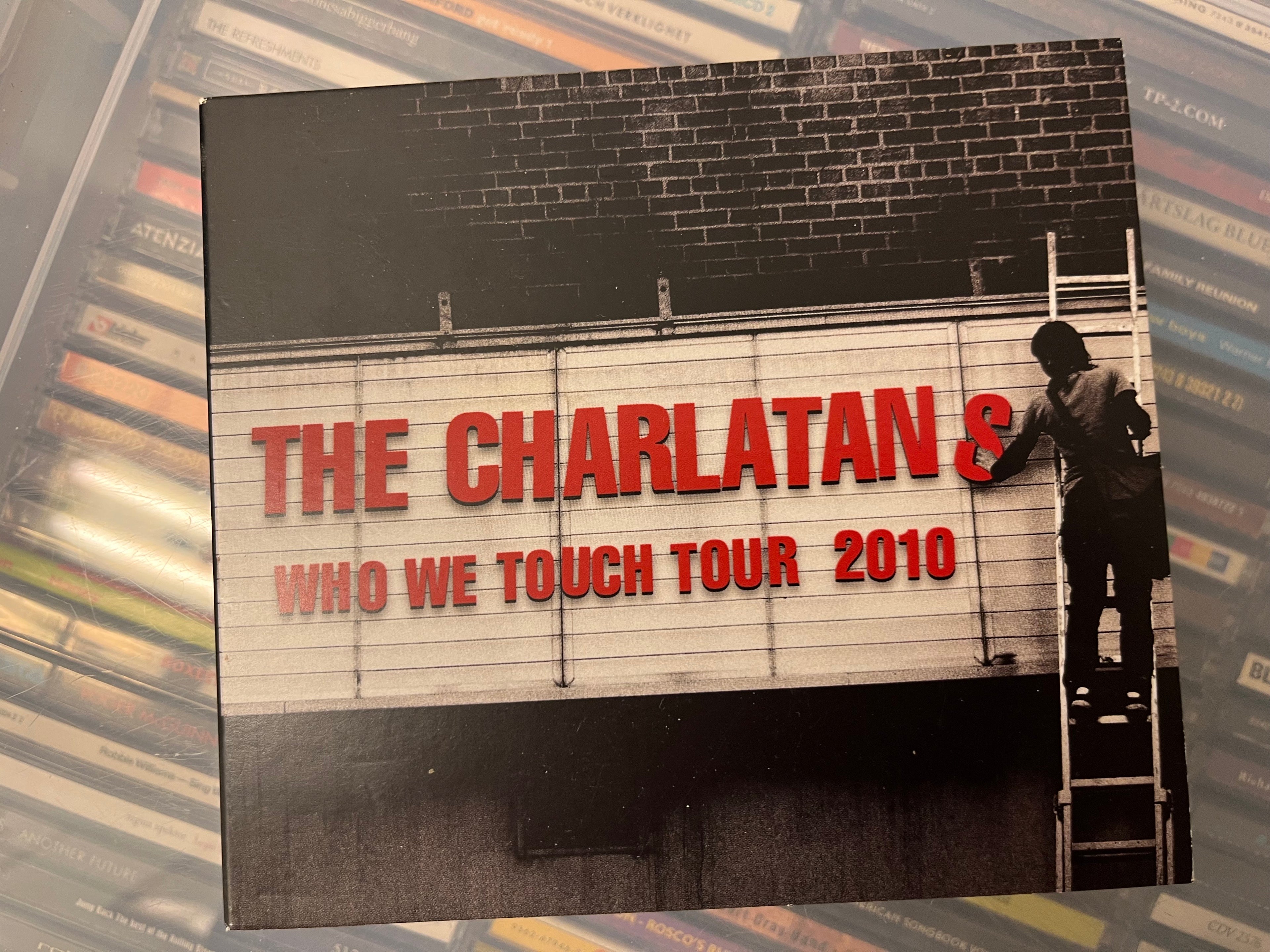 The Charlatans - Who We Touch Tour 2010 3CD (NM/NM) limited