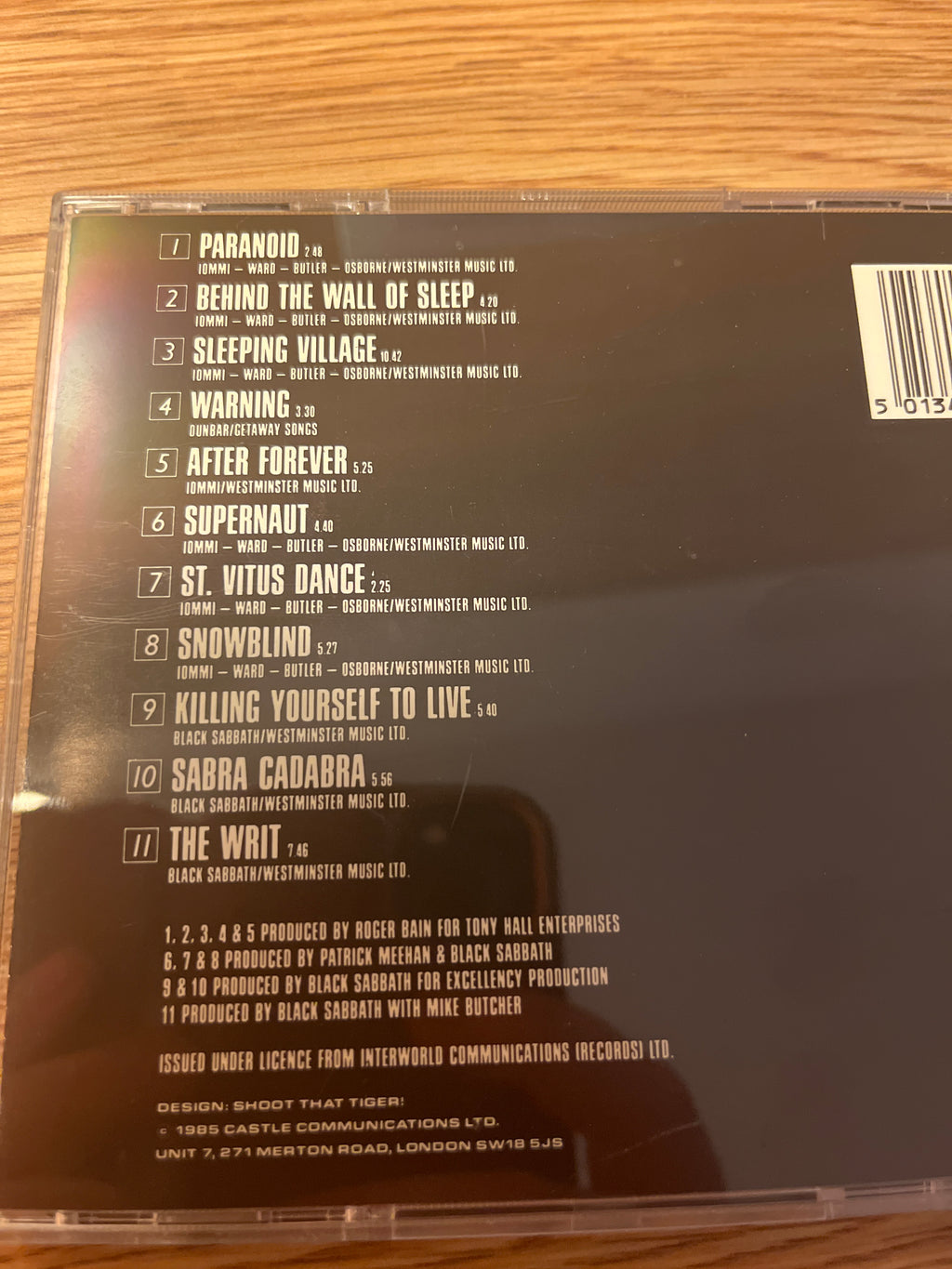 Black Sabbath - The Sabbath Collection (NM/NM)