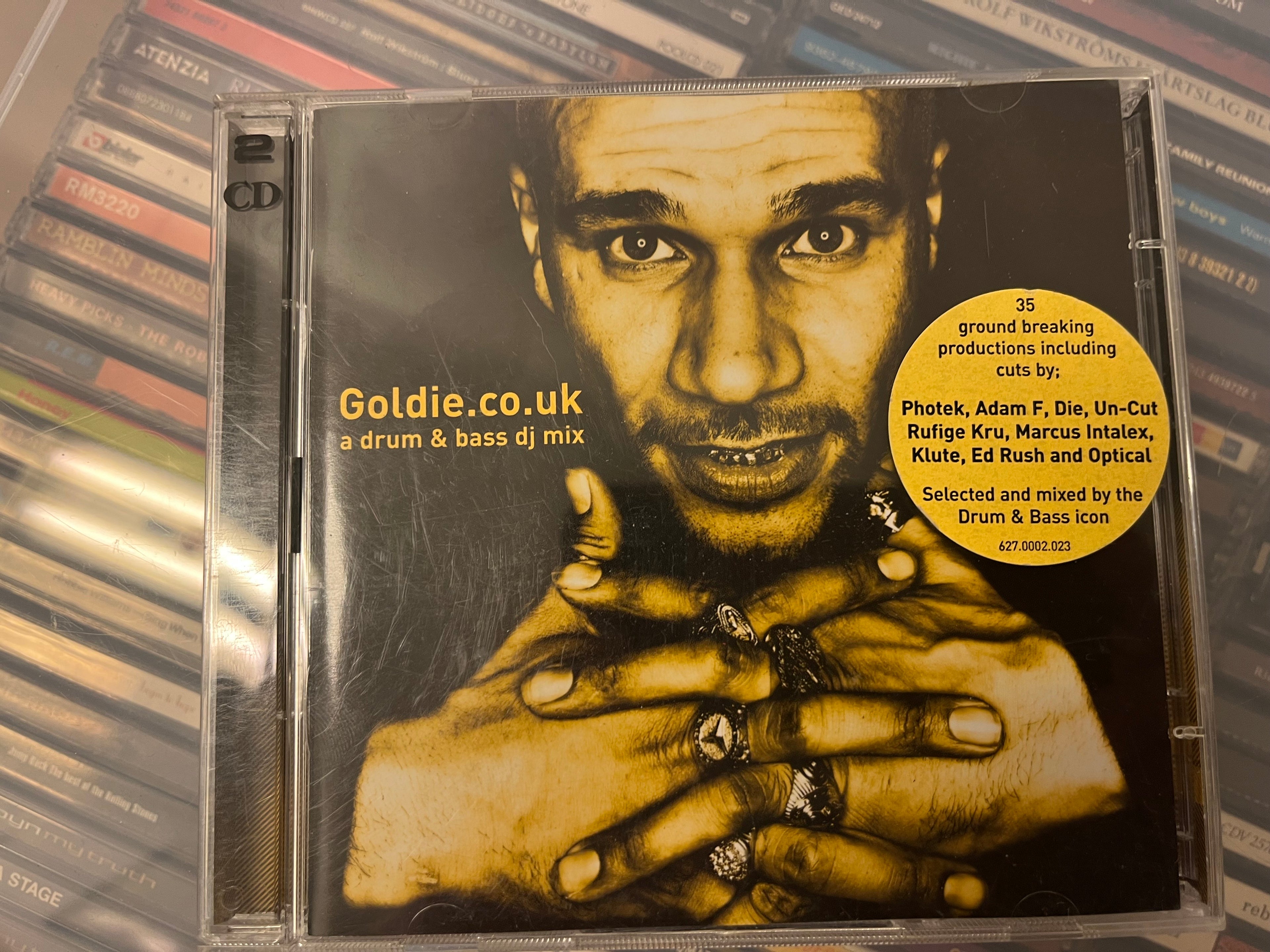 Goldie - Goldie.co.uk 2CD (vg+/vg+)
