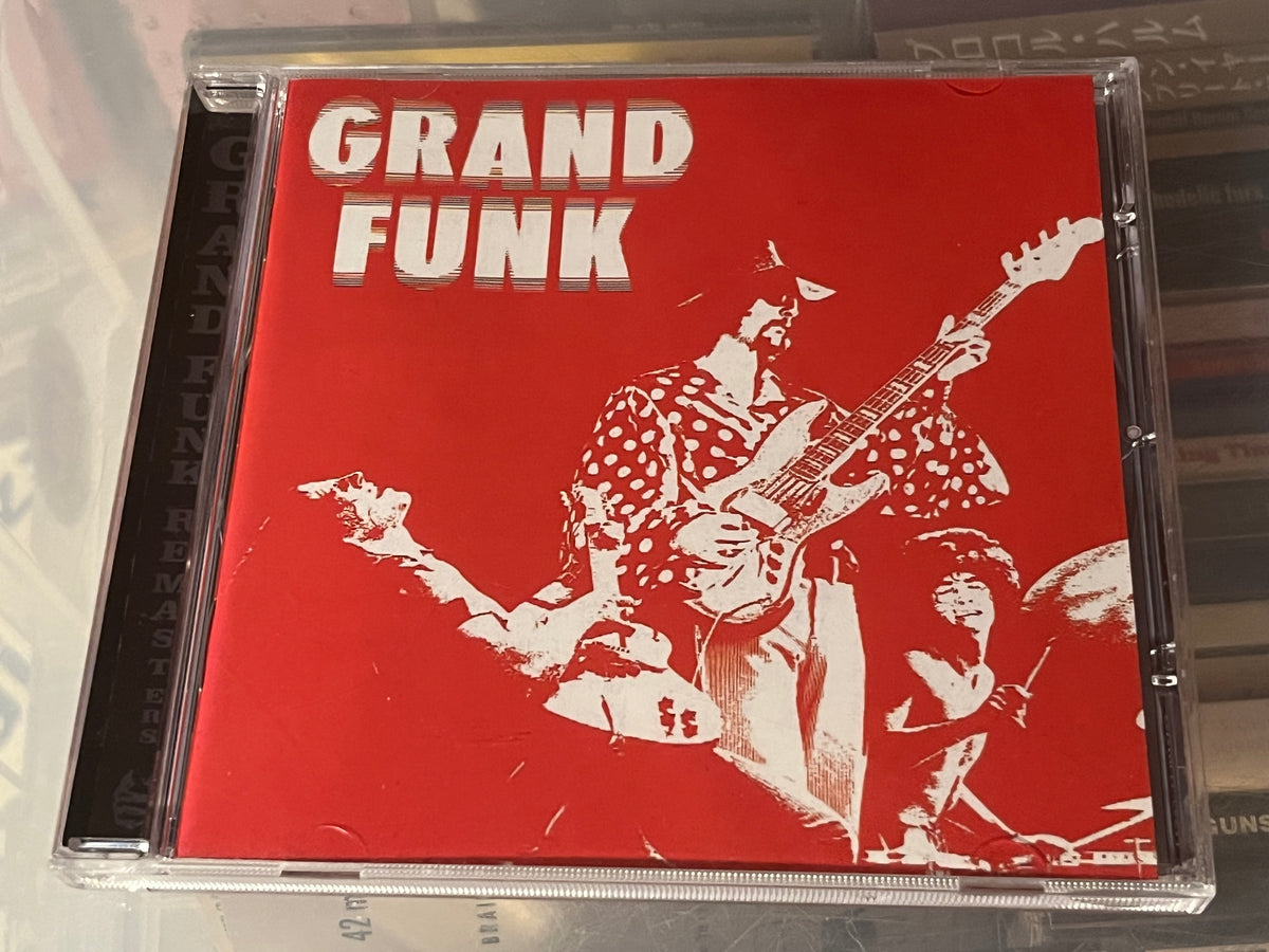 Grand Funk Railroad – Grand Funk (NM/NM) EU-02 Remaster +2 bonusspår!