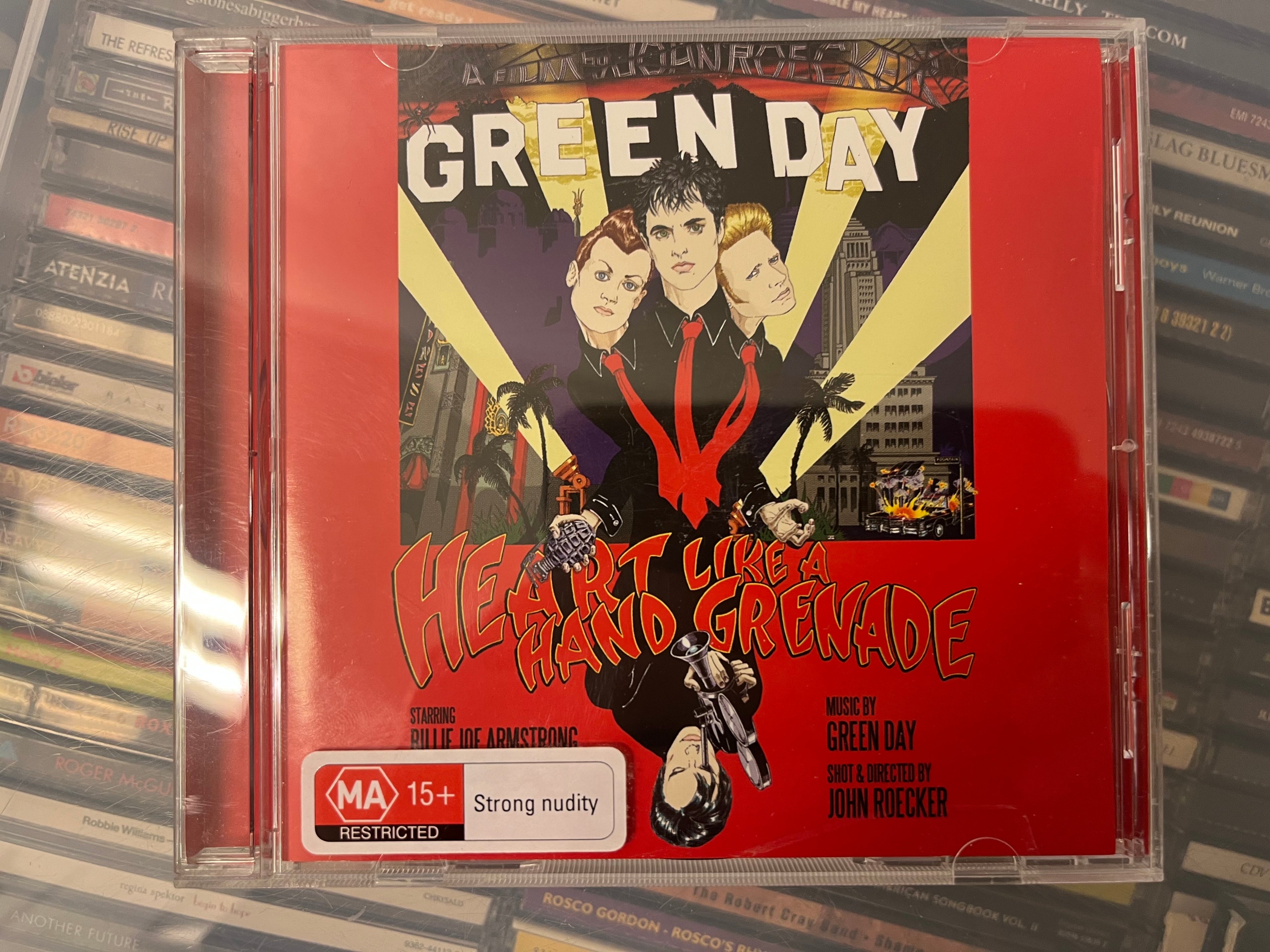 Green Day - Heart Like A Hand Grenade (vg+/NM) DVD