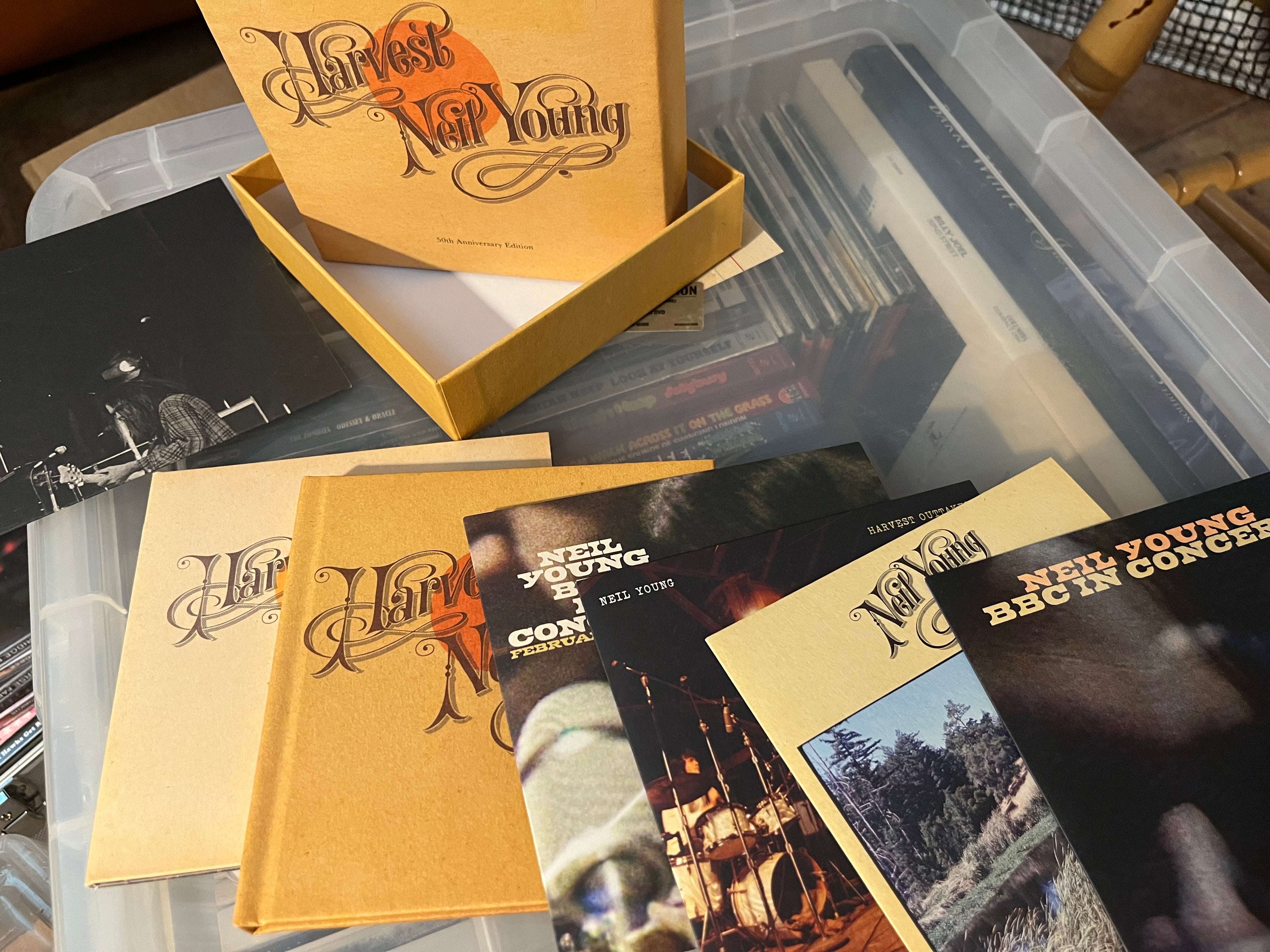 Neil Young – Harvest (NM/NM) 3CD+2DVD 50th Anniversary Edition Box!