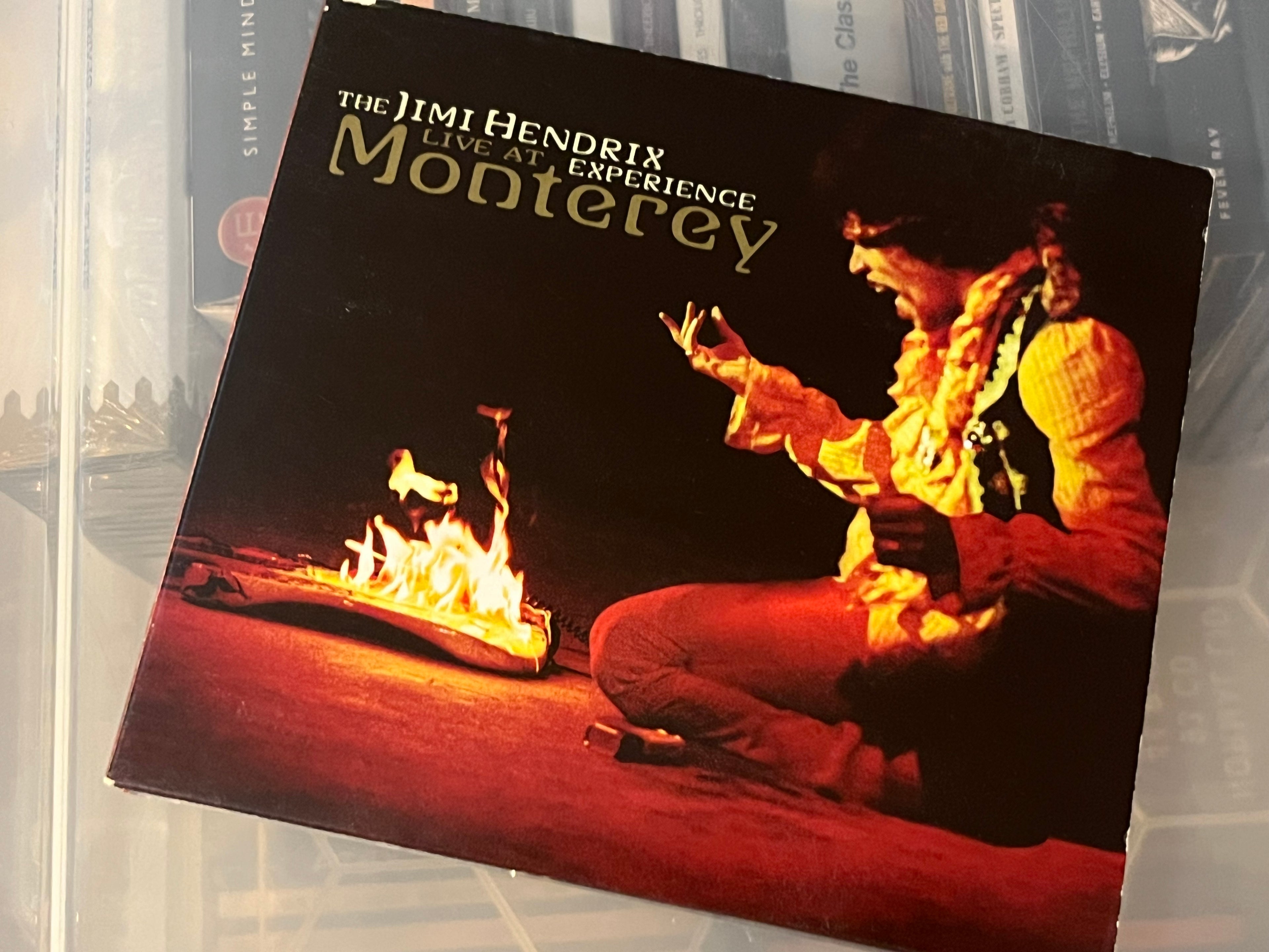The Jimi Hendrix Experience – Live At Monterey (NM/vg+) minor shelfwear digi