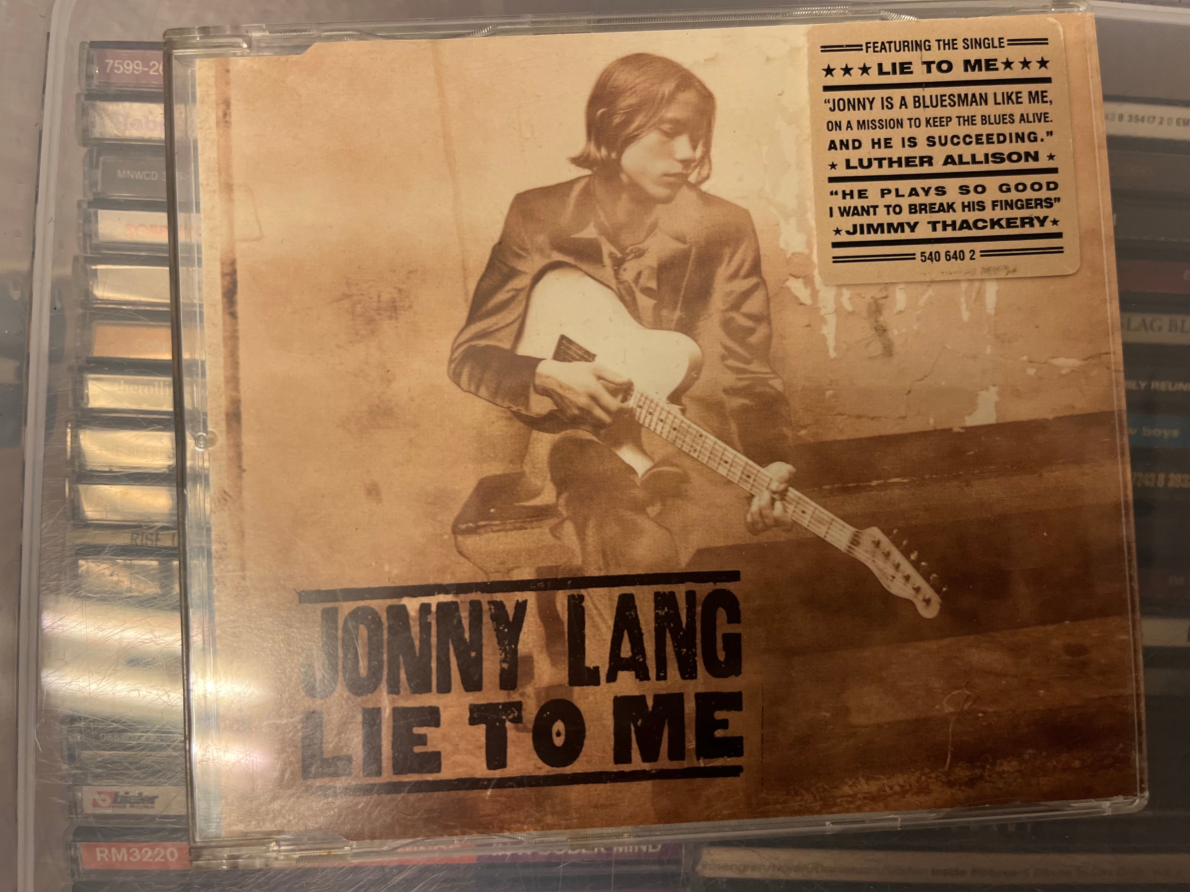 Jonny Lang – Lie To Me (NM/NM) promo-album