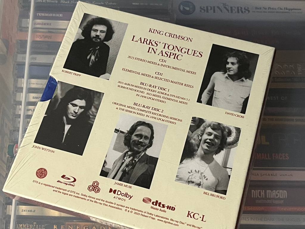 King Crimson ‎– Larks' Tongues In Aspic (The Complete Recording Sessions) (NM/NM) UK-23 2CD+2Blu-ray 50th Anniversary