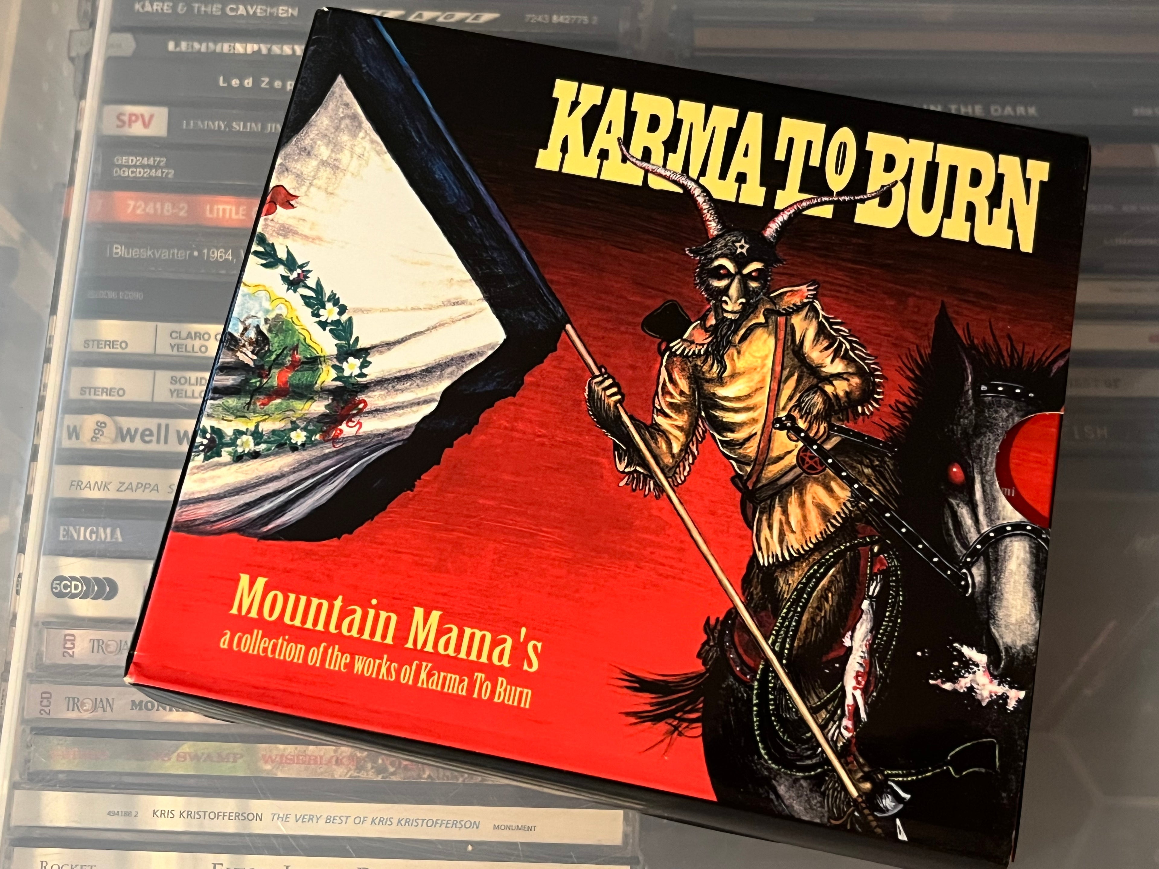 Karma To Burn ‎– Mountain Mama's (A Collection Of The Works Of Karma To Burn) (NM/NM) 3CD-box limited numbered!