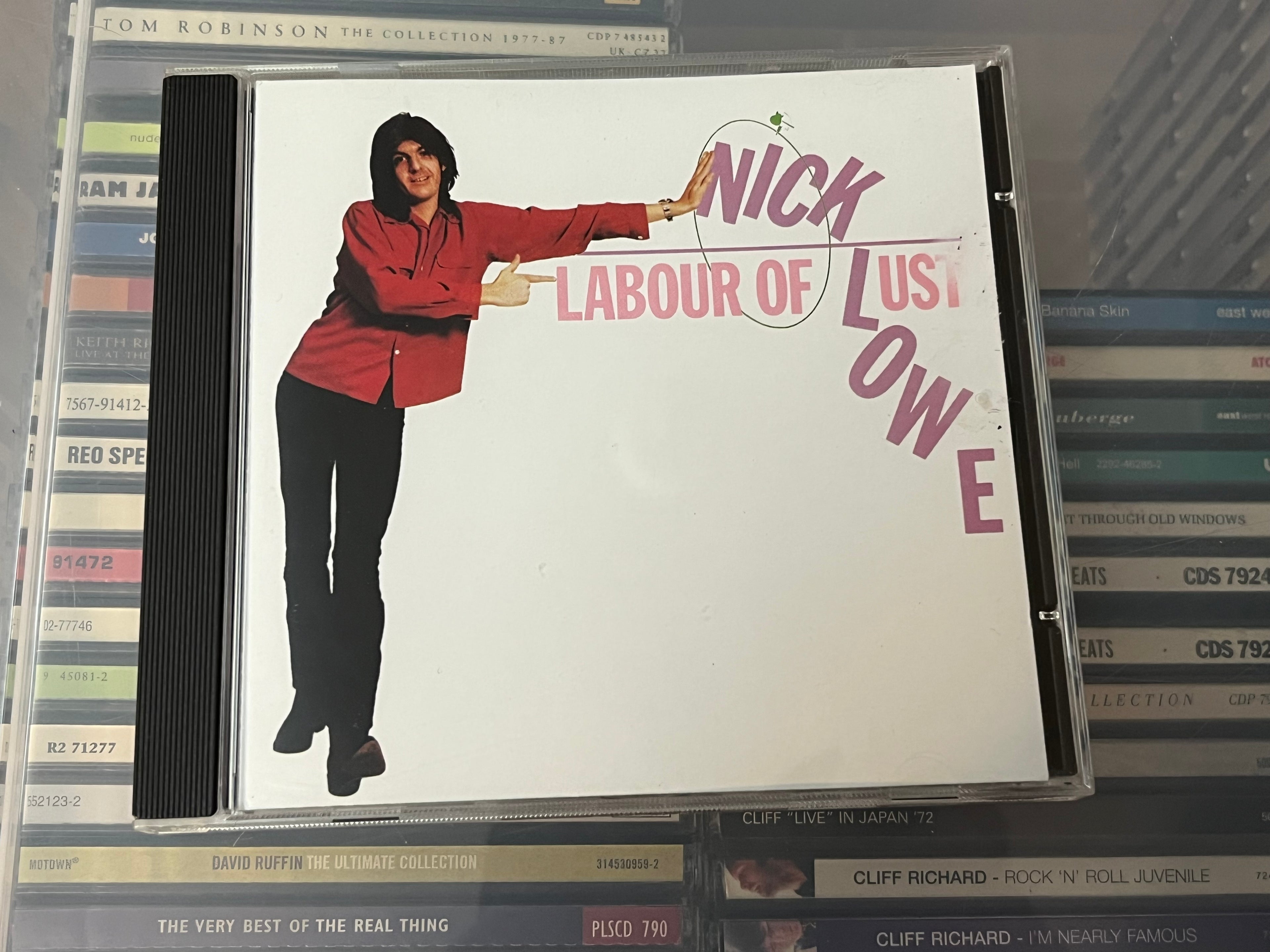 Nick Lowe ‎– Labour Of Lust (NM/NM) ***FIEND CD 182***