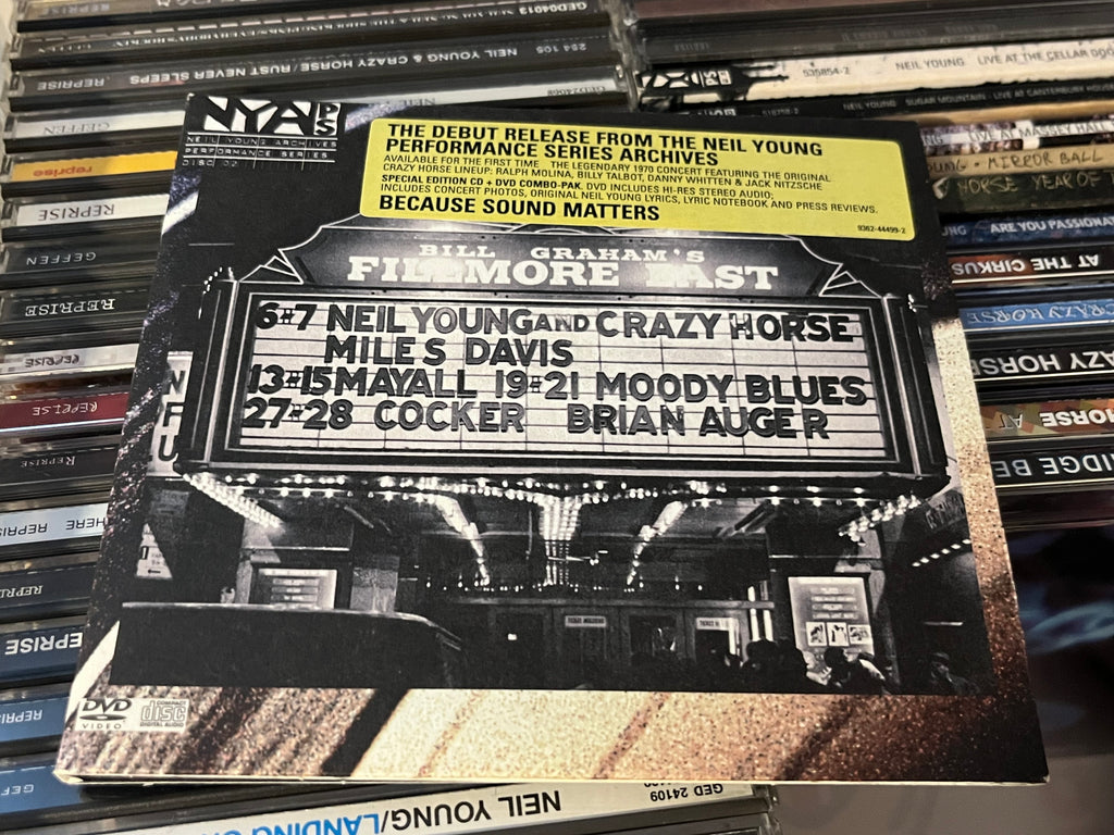 Neil Young & Crazy Horse – Live At The Fillmore East (NM/NM) CD+DVD