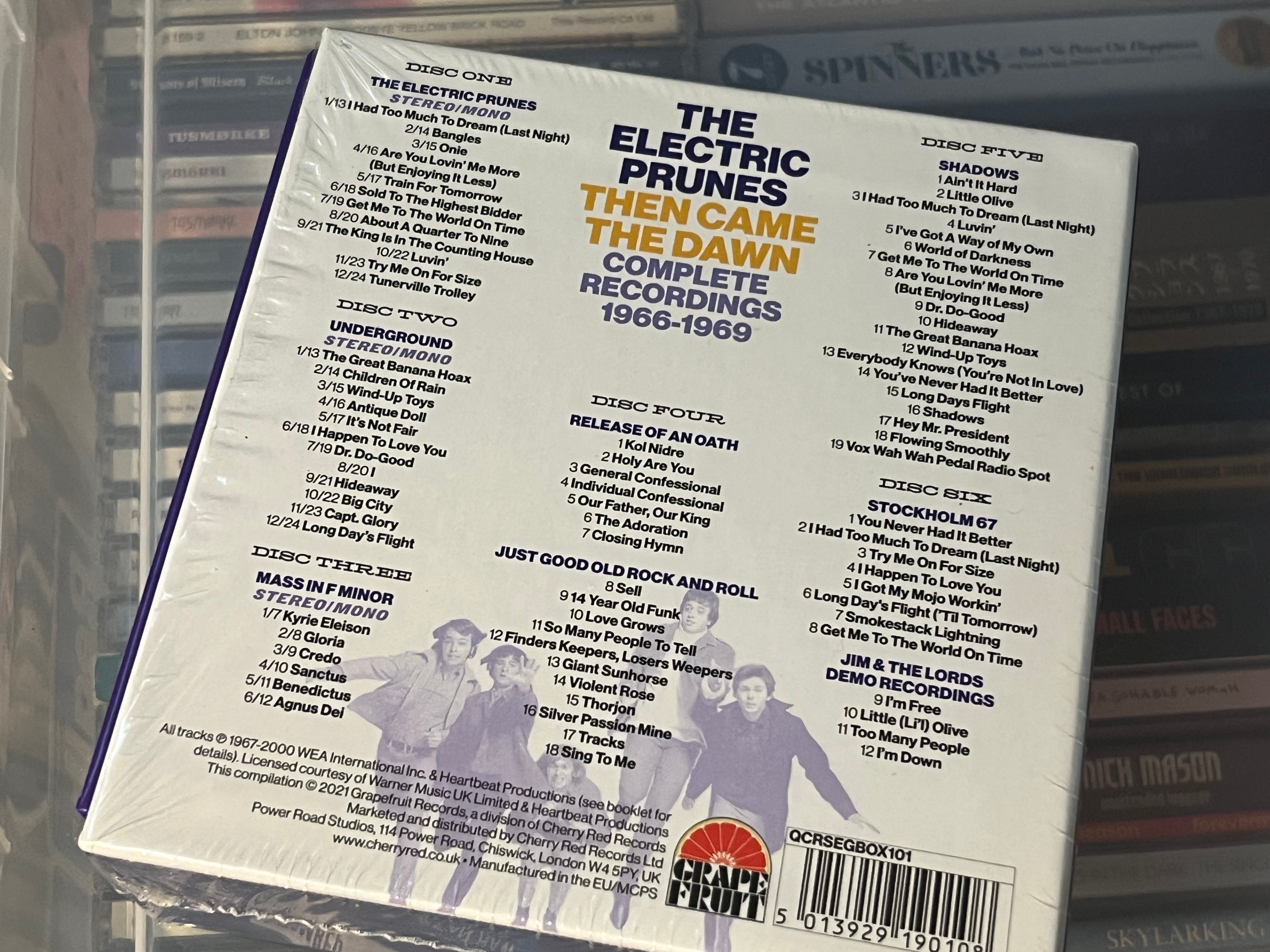 The Electric Prunes – Then Came The Dawn (Complete Recordings 1966-1969) (NM/NM) EU-21 6CD Box