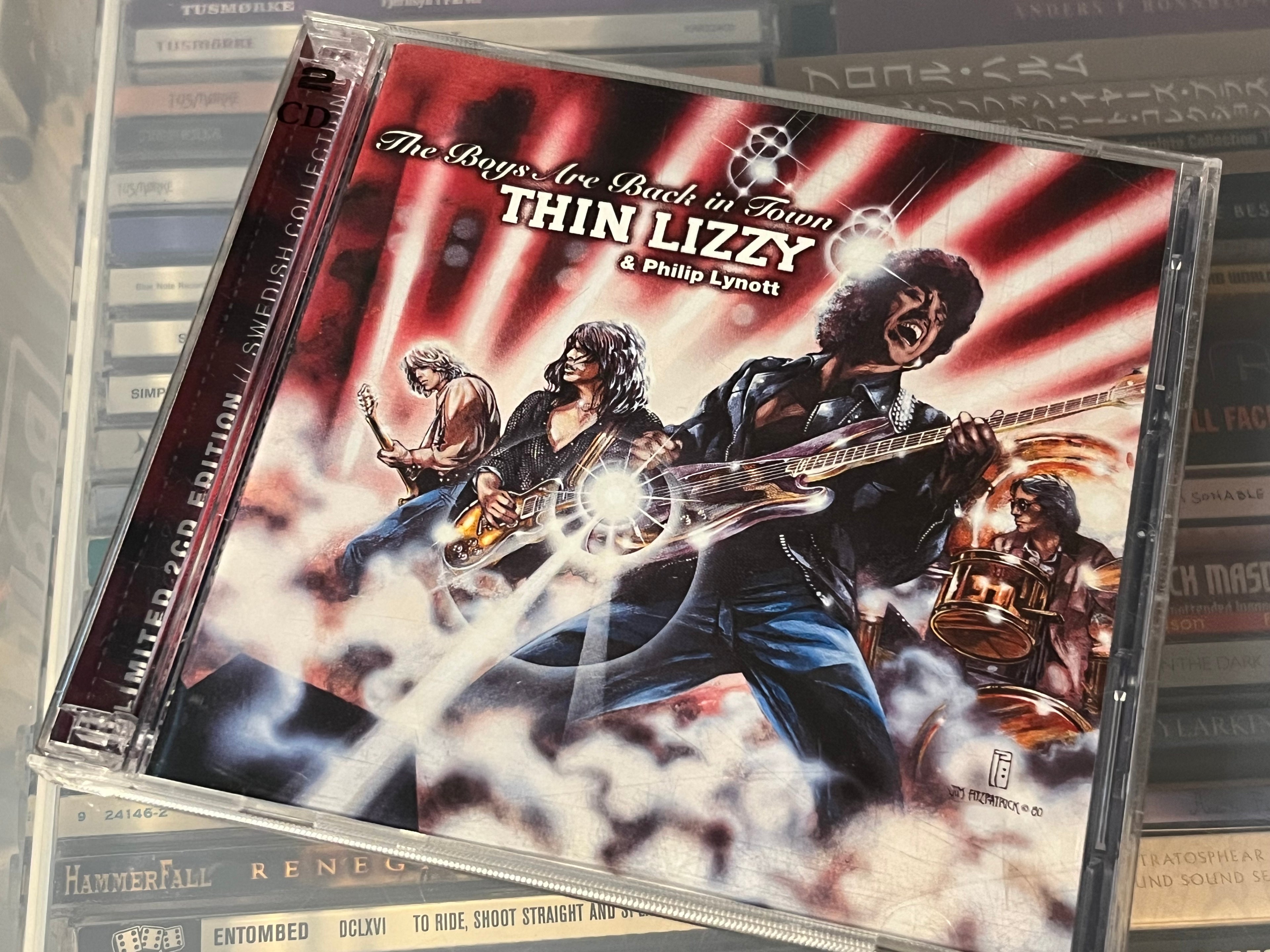 Thin Lizzy & Philip Lynott ‎– The Boys Are Back In Town - Swedish Collection (NM/NM) SWE-00 2CD