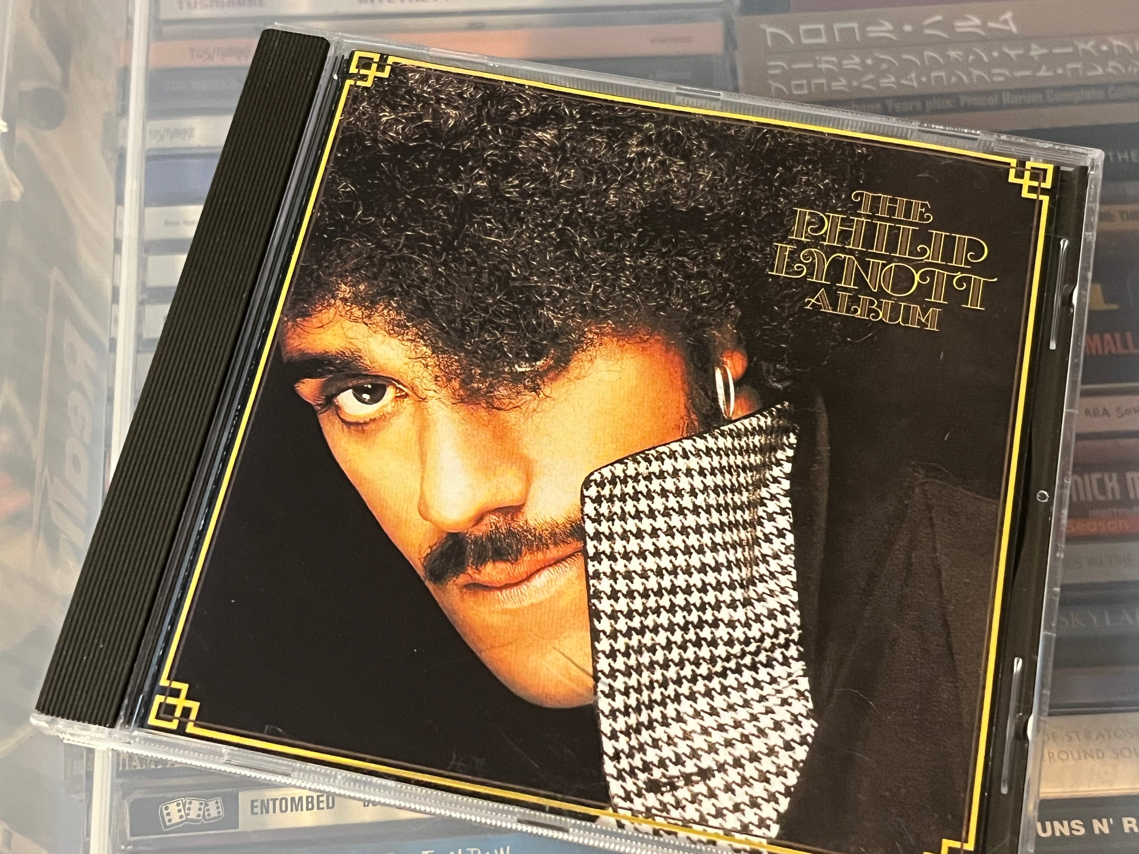 Philip Lynott – The Philip Lynott Album (NM/NM) red swirl