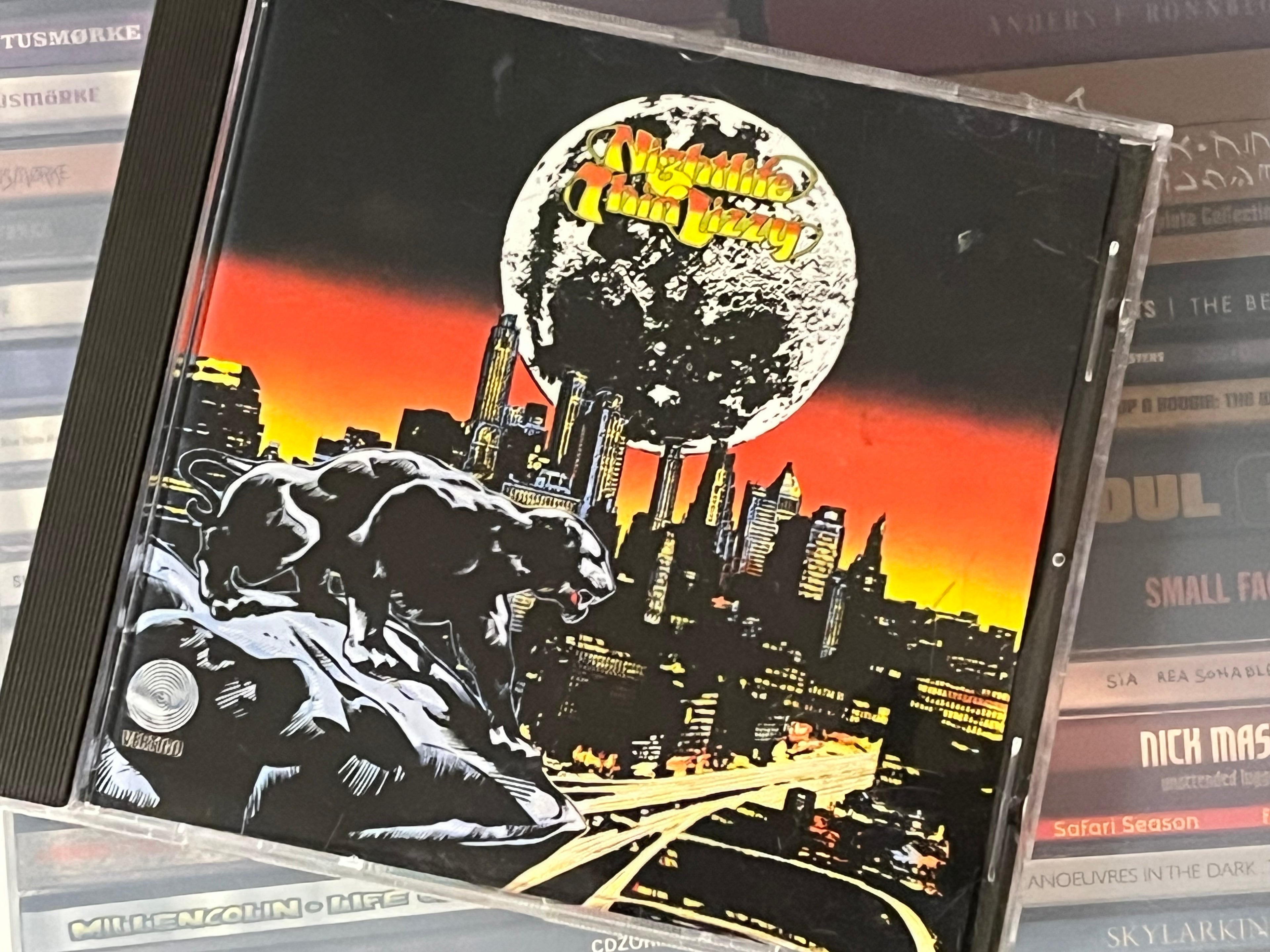 Thin Lizzy – Night Life (NM/NM) red swirl