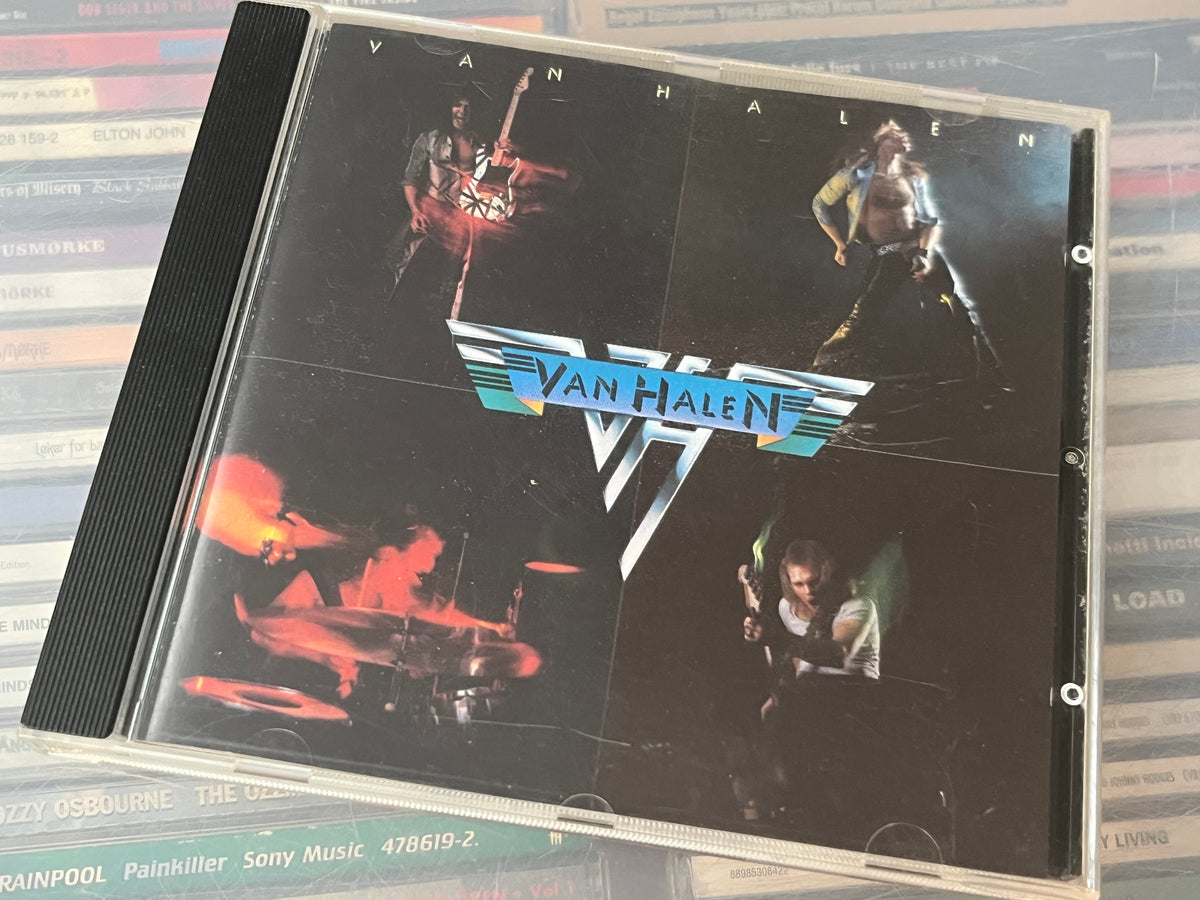 Van Halen – Van Halen (vg/vg+) EU-95 slitet, uppenbarligen älskat ex