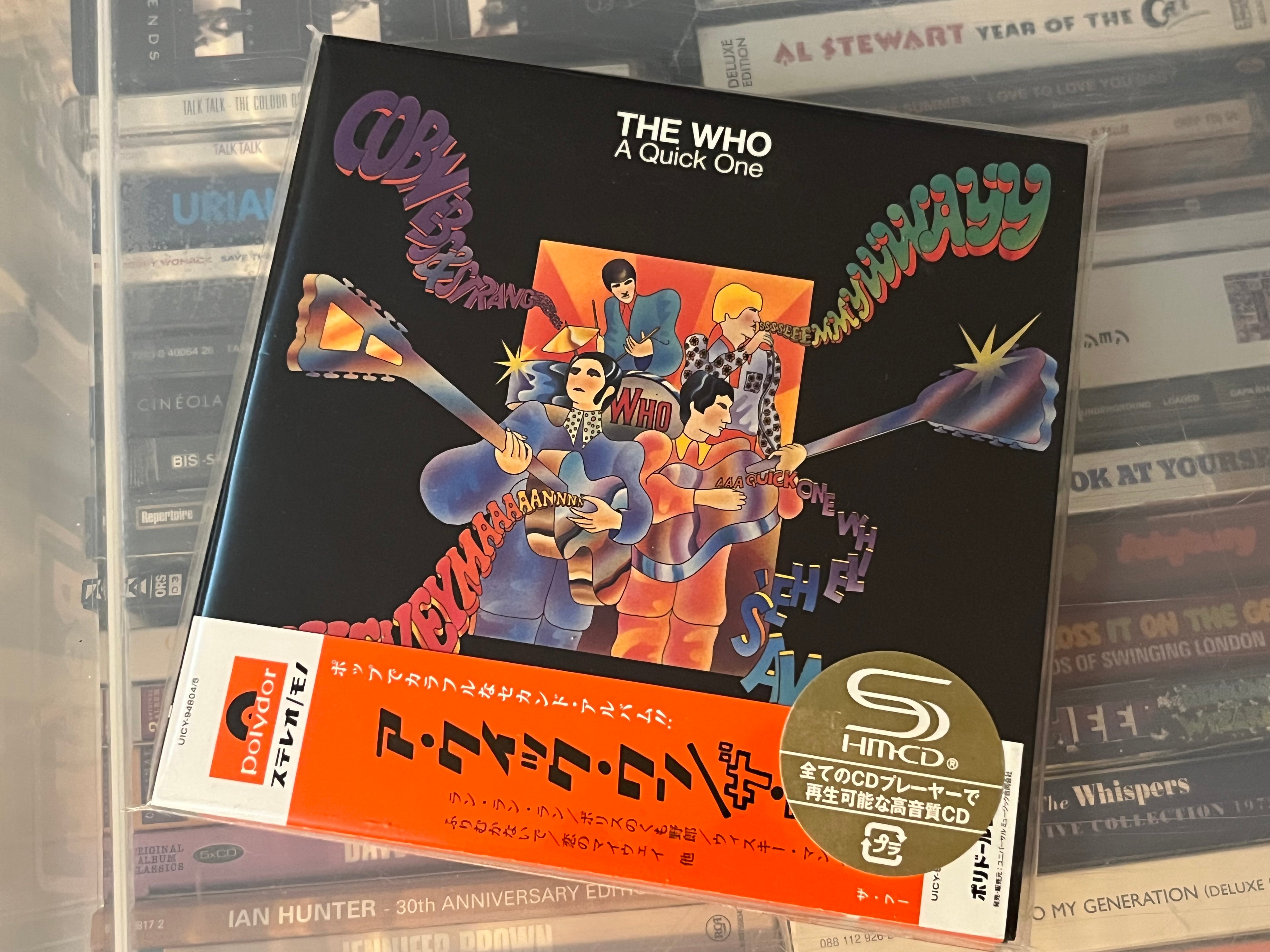 The Who – A Quick One (NM/NM) 2CD JAPAN-12 Limited Ed SHM-CD Remaster