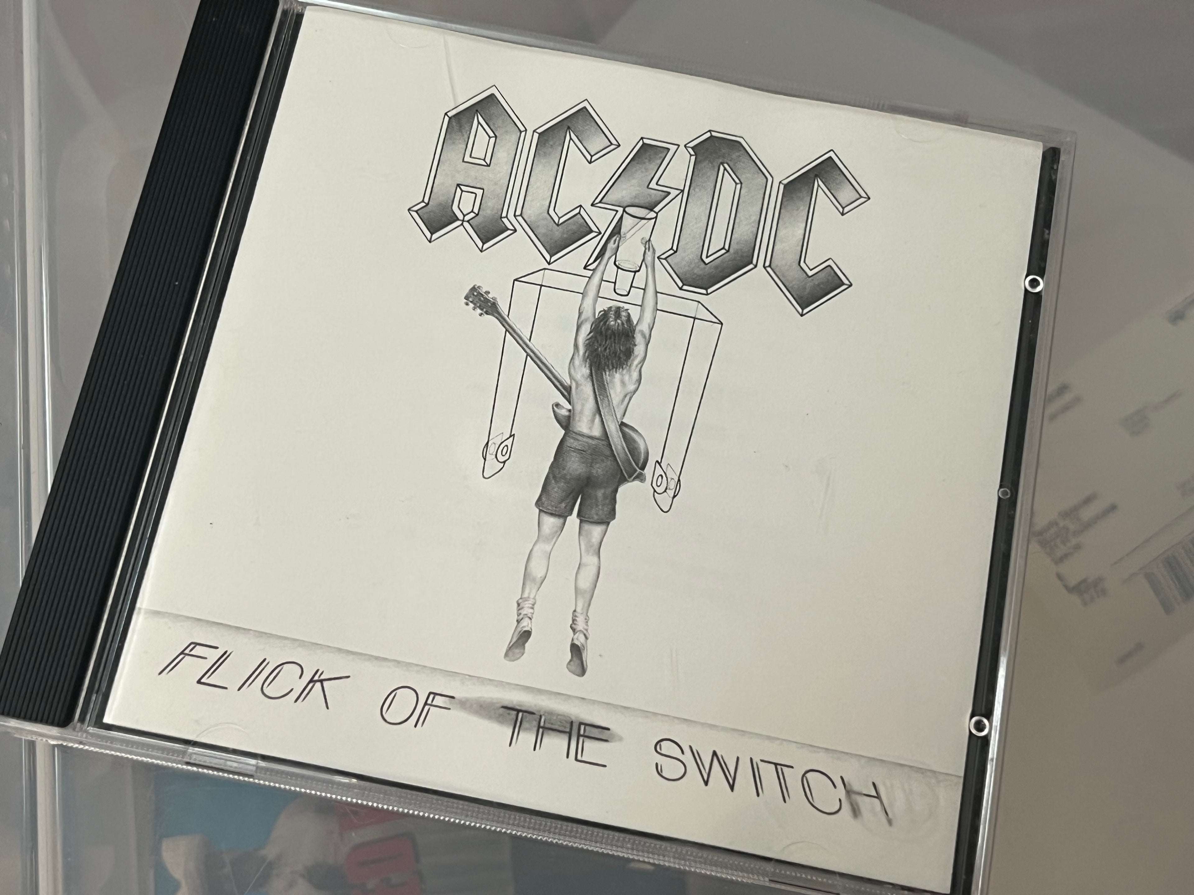 AC/DC ‎– Flick Of The Switch (NM/NM) Remaster