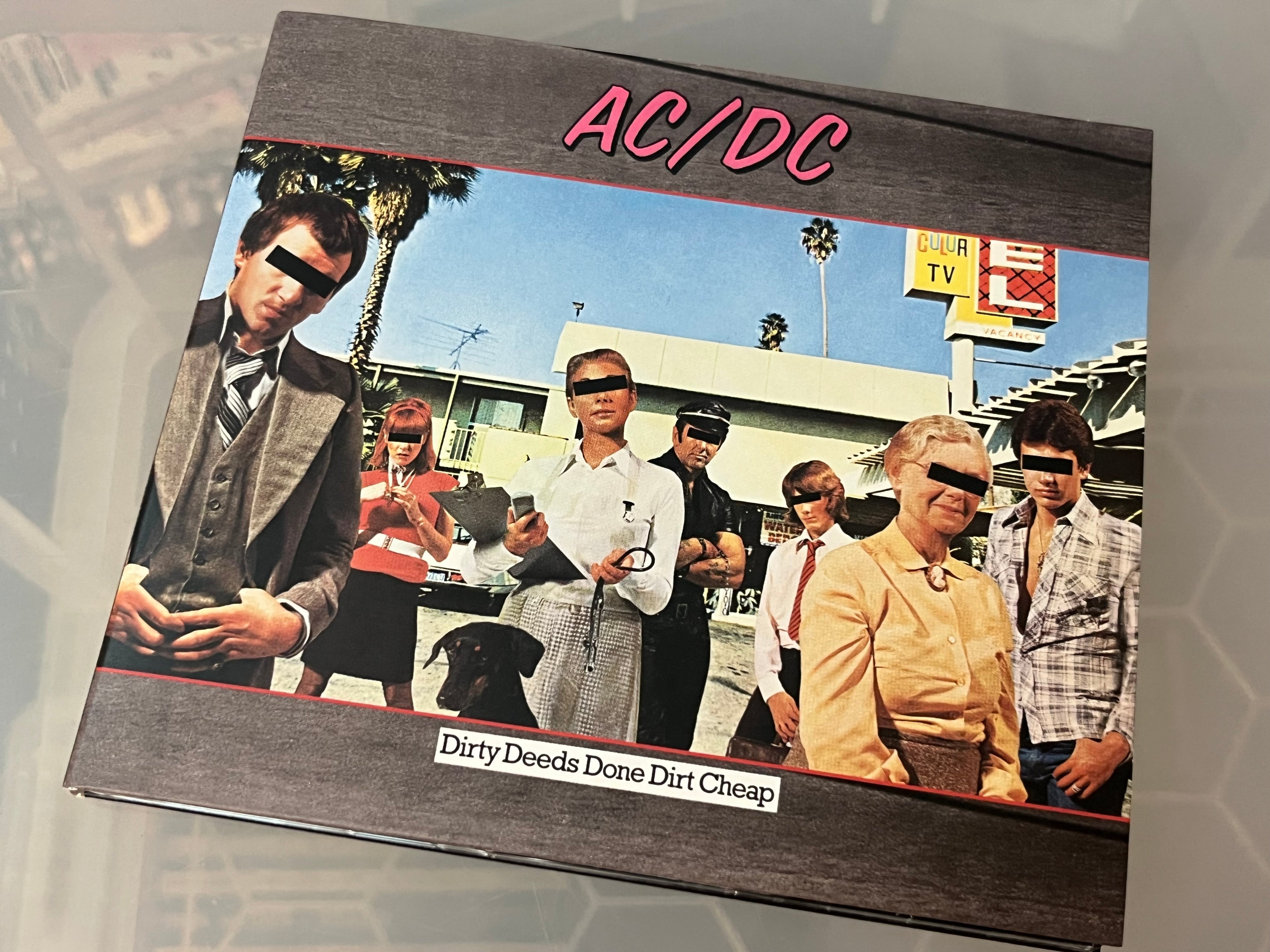 AC/DC ‎– Dirty Deeds Done Dirt Cheap (NM/NM) EU-03