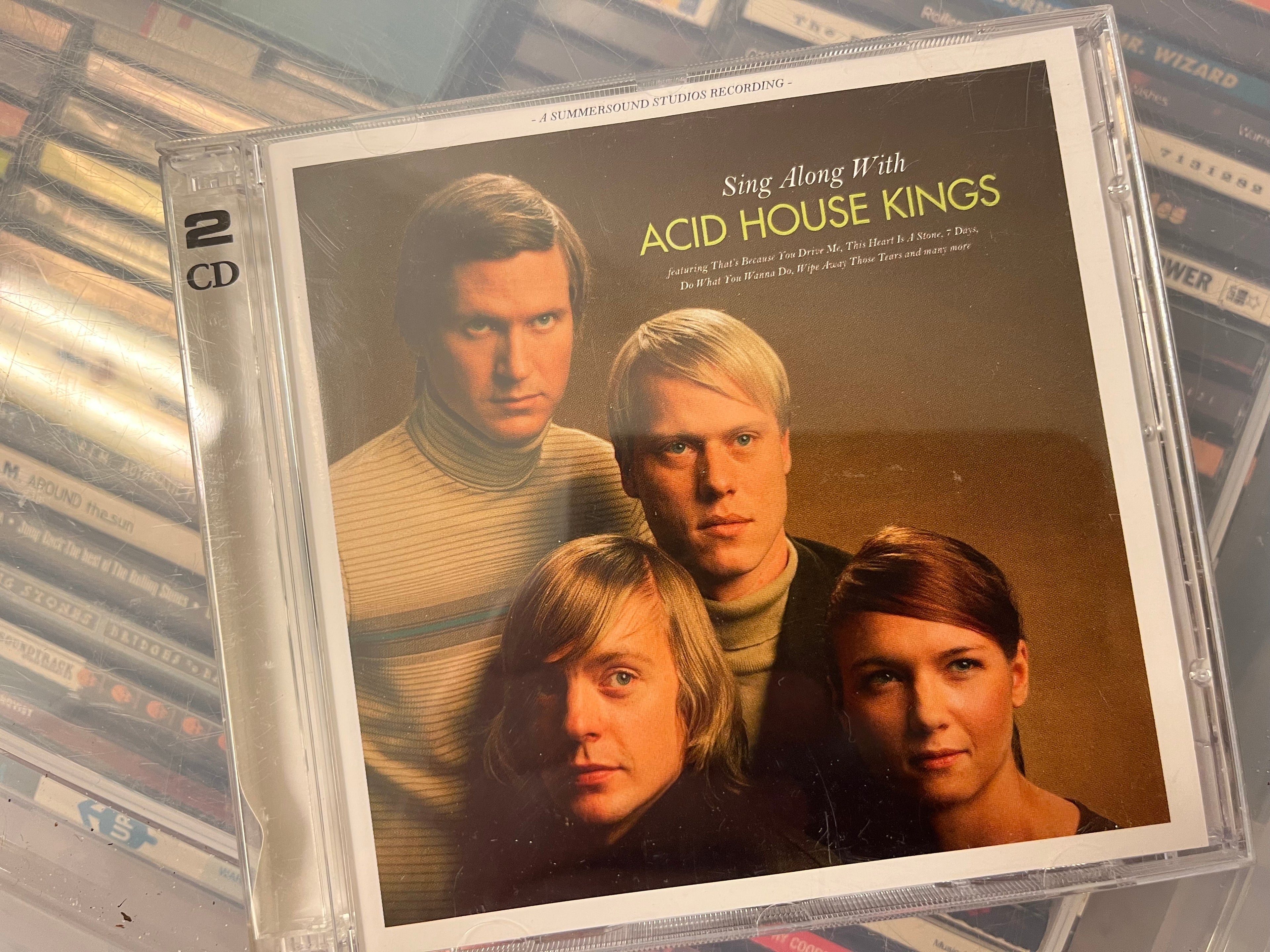 Acid House Kings – Sing Along With Acid House Kings (NM/NM) 2CD