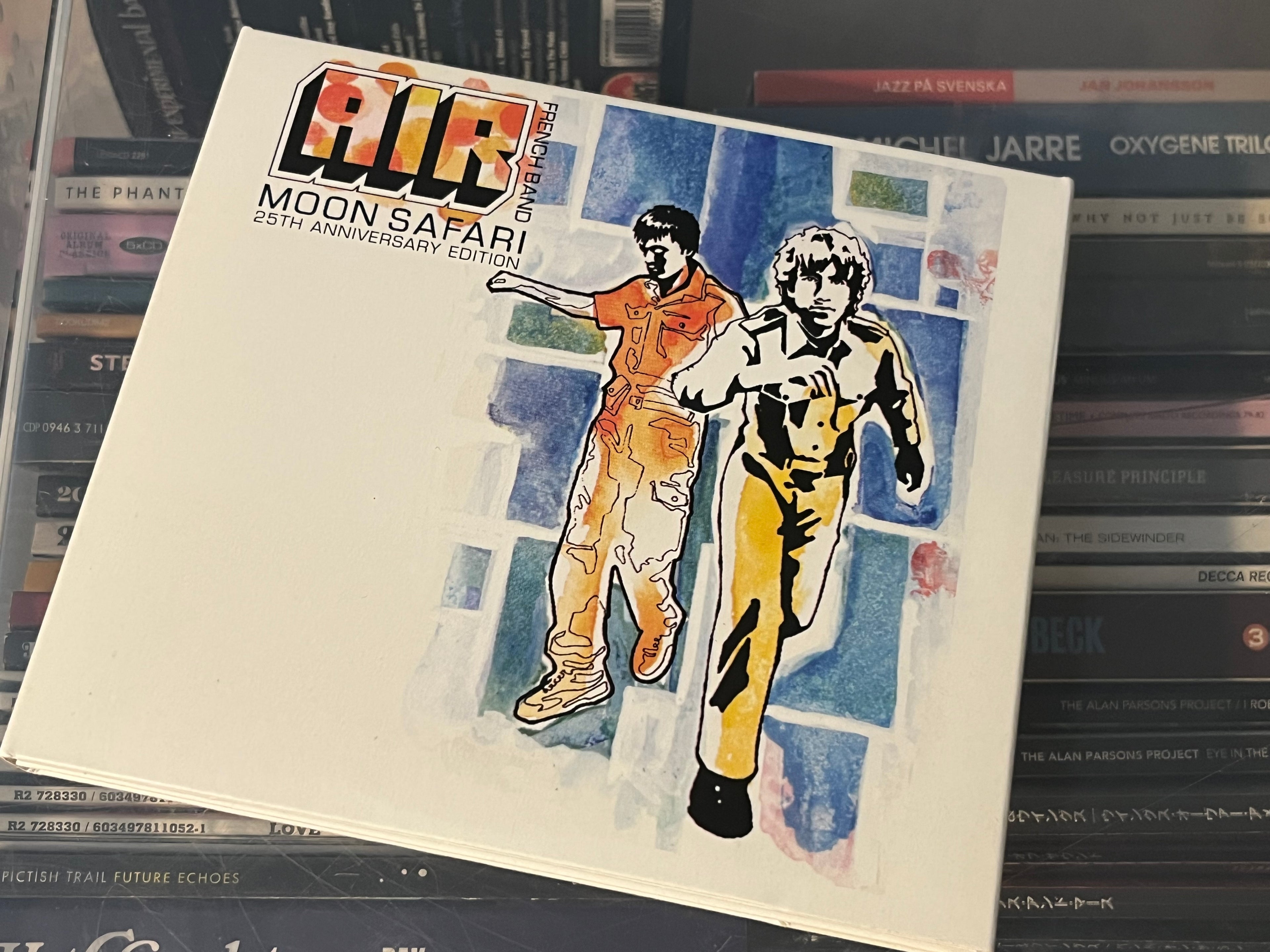 AIR French Band – Moon Safari (NM/NM) EU-24 2CD+Blu-ray  Limited Edition, 25th Anniversary Explorer Edition