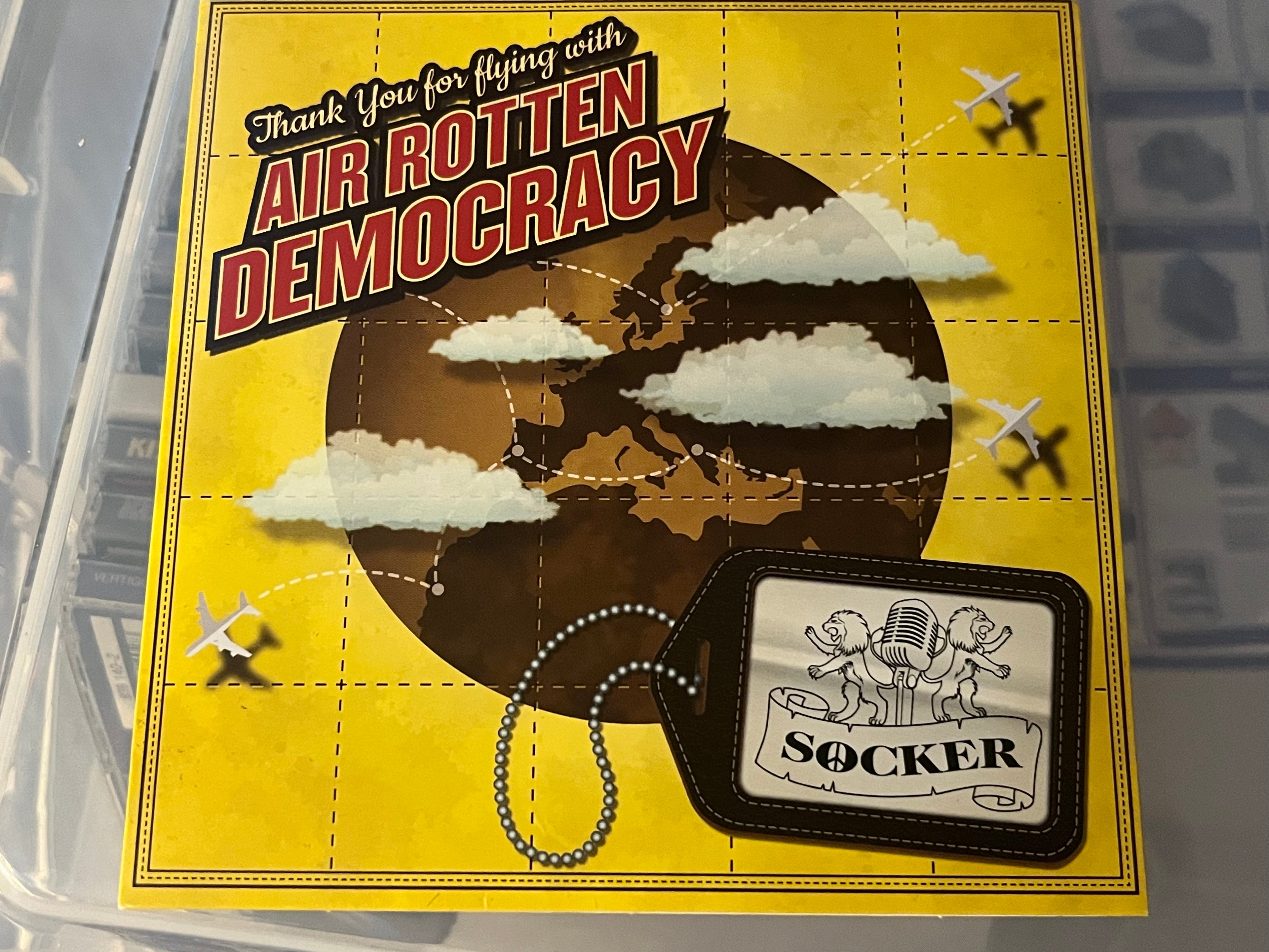Socker ‎– Air Rotten Democracy (NM/NM)