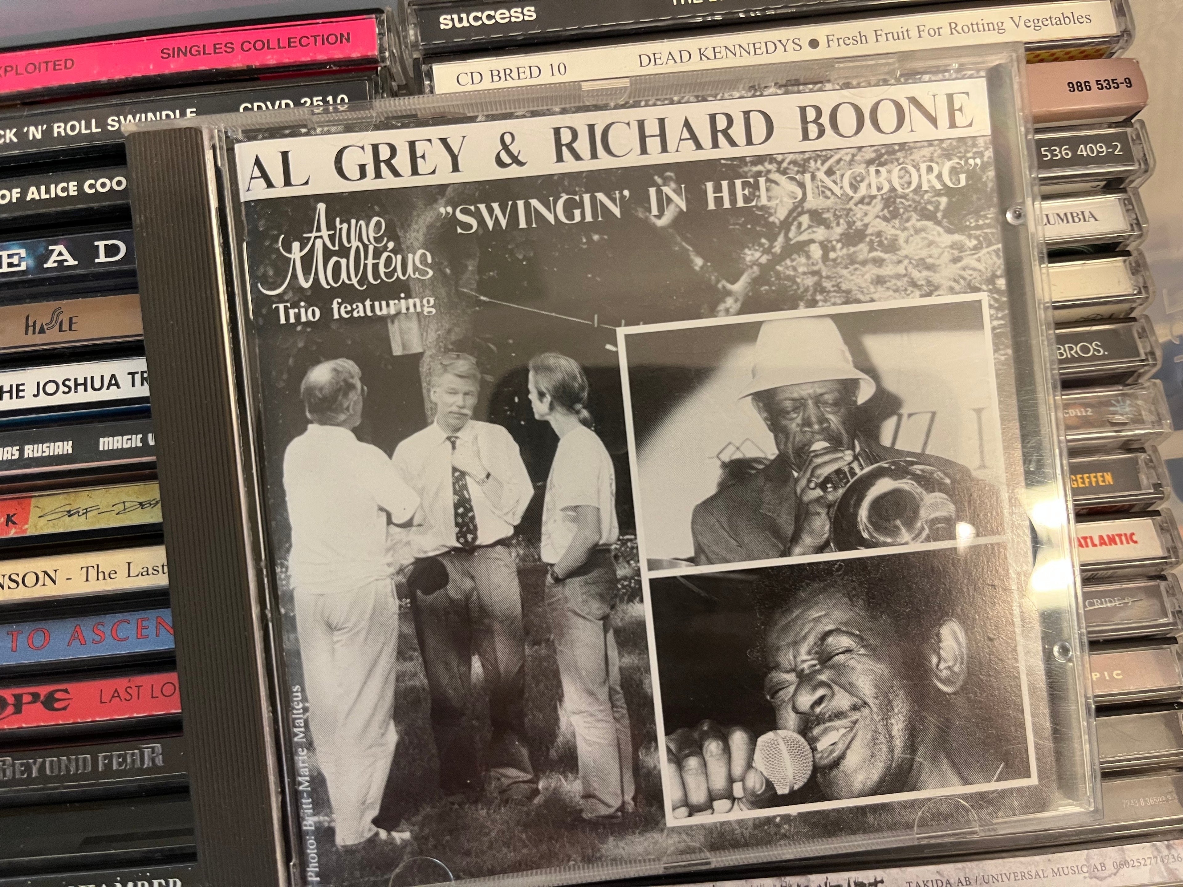 Al Grey & Richard Boone – Swingin' In Helsingborg (NM/NM)
