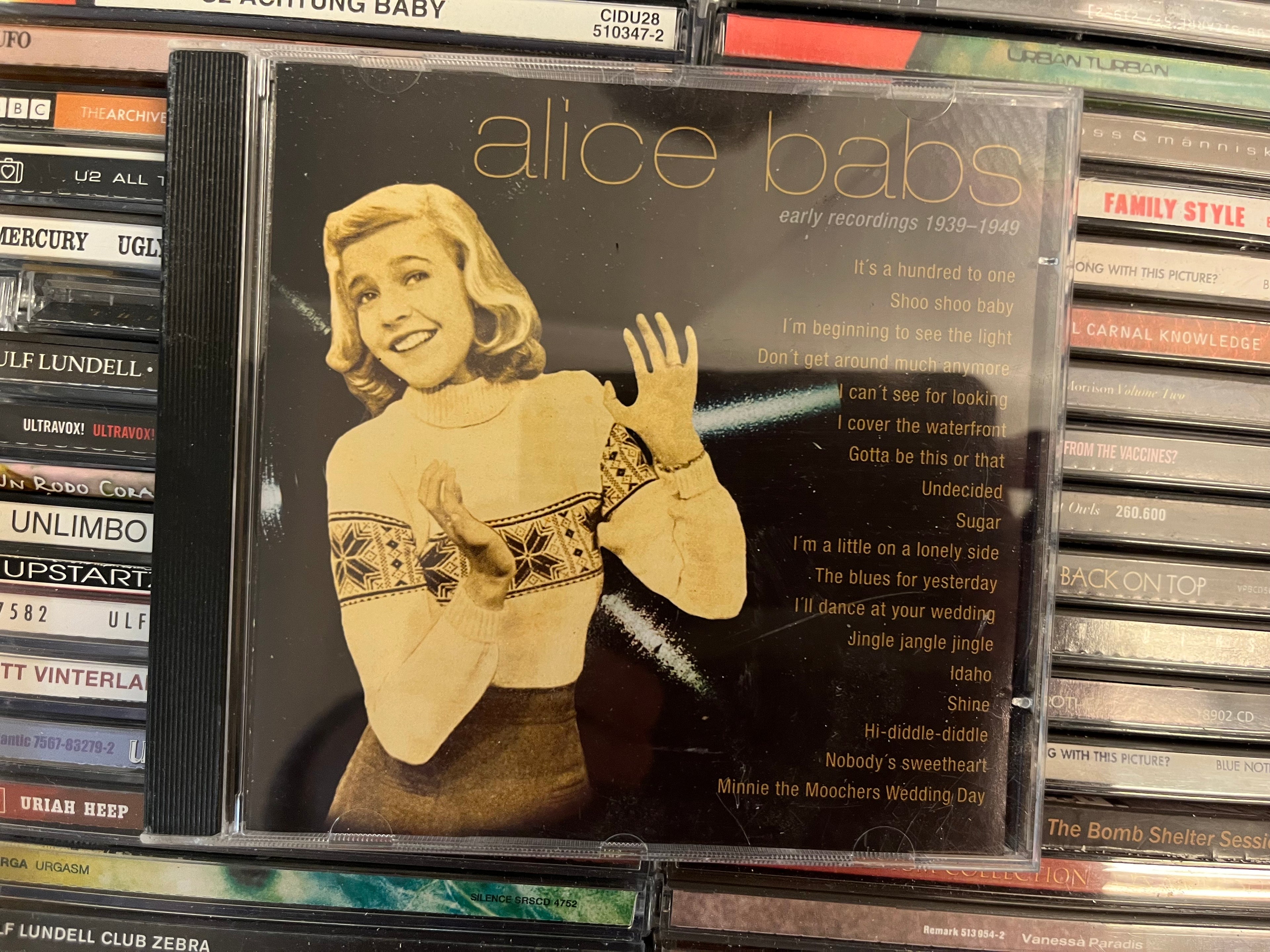 Alice Babs – Early Recordings 1939 - 1949 (NM/NM)