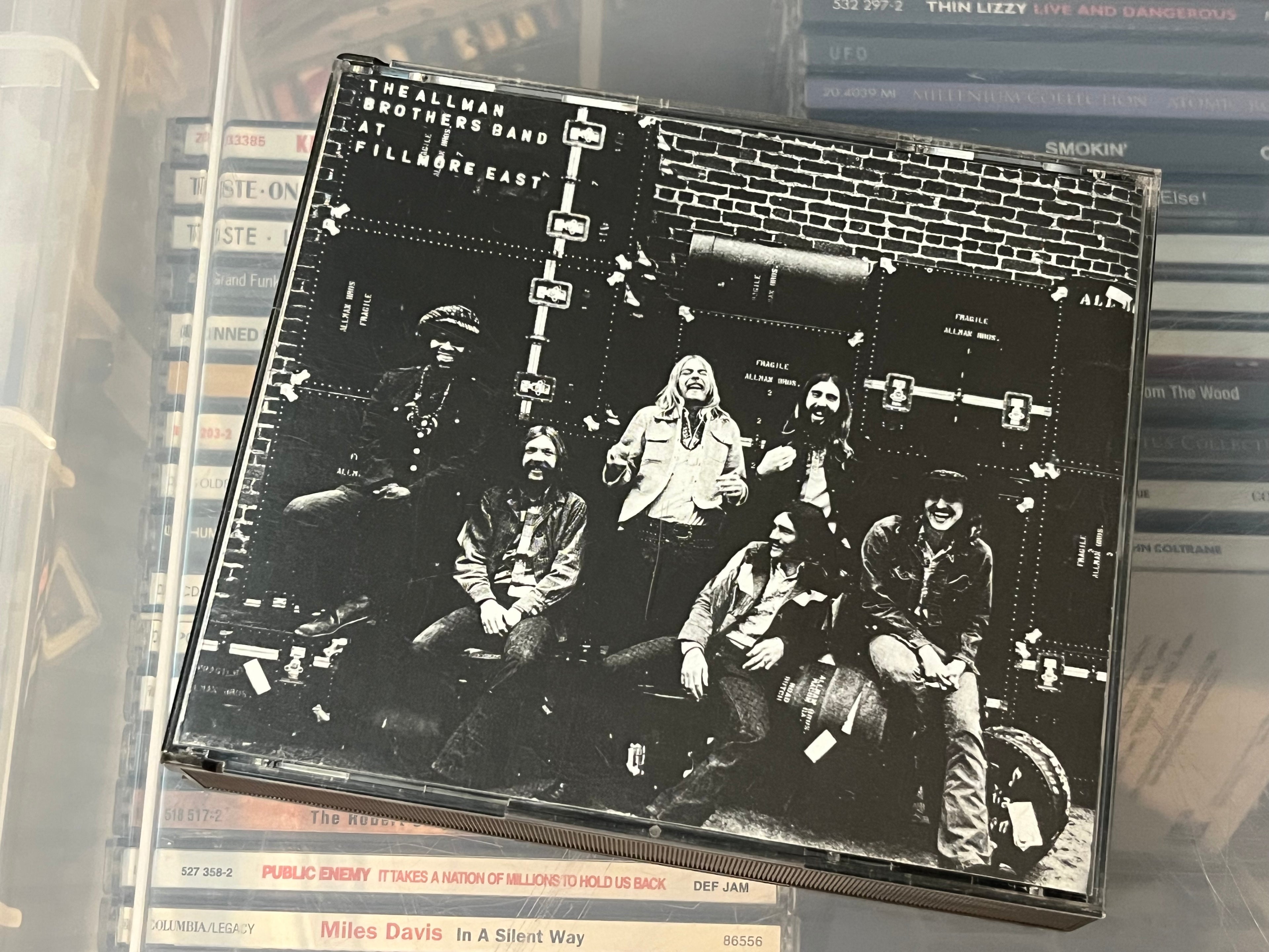 The Allman Brothers Band ‎– The Allman Brothers Band At Fillmore East (vg+/vg+) 2CD Tjockbox!