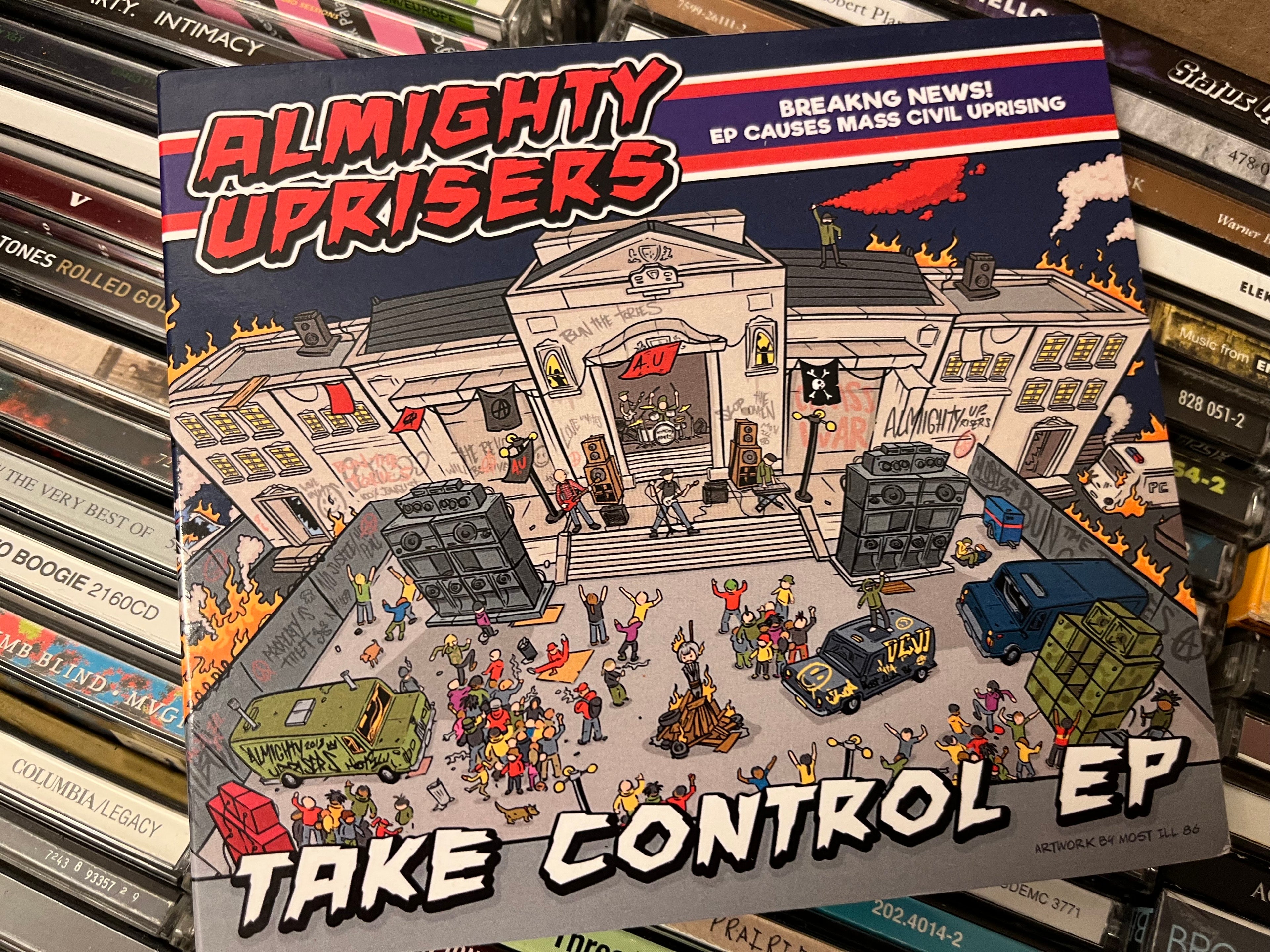 Almighty Uprisers – Take Control EP (vg+/vg+)