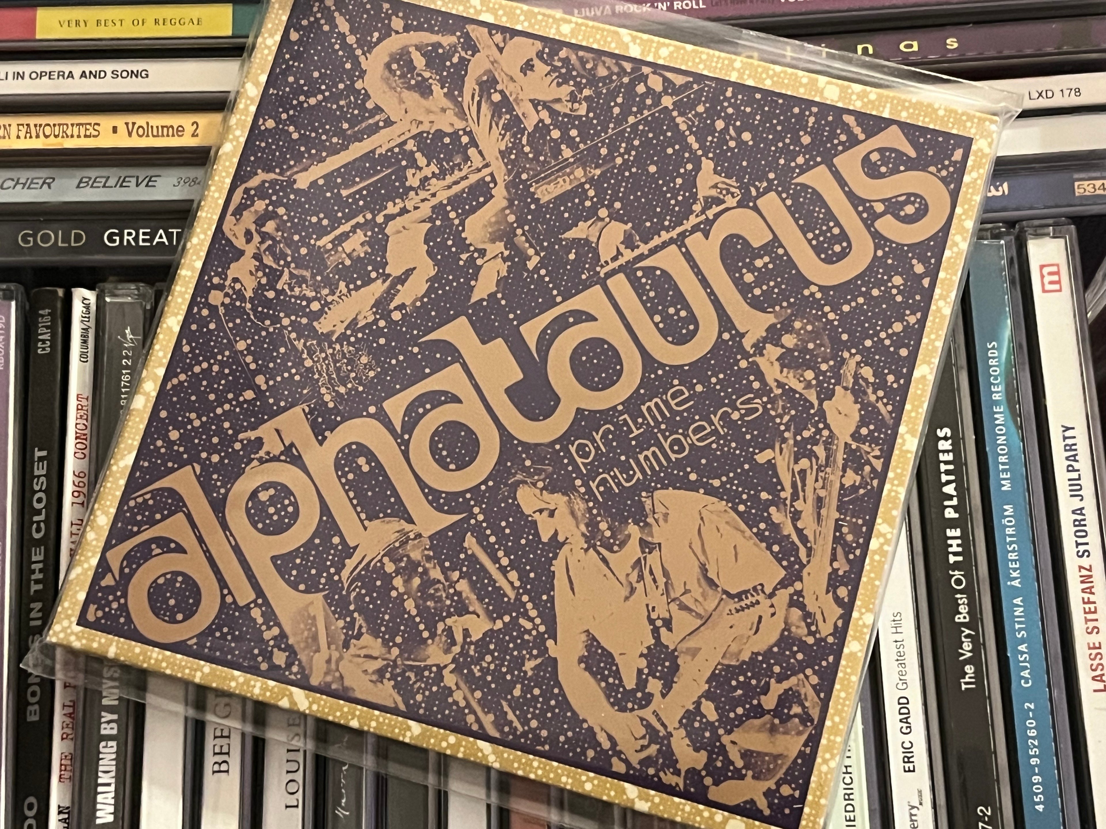 Alphataurus – Prime Numbers (SEALED) CD+DVD-versionen