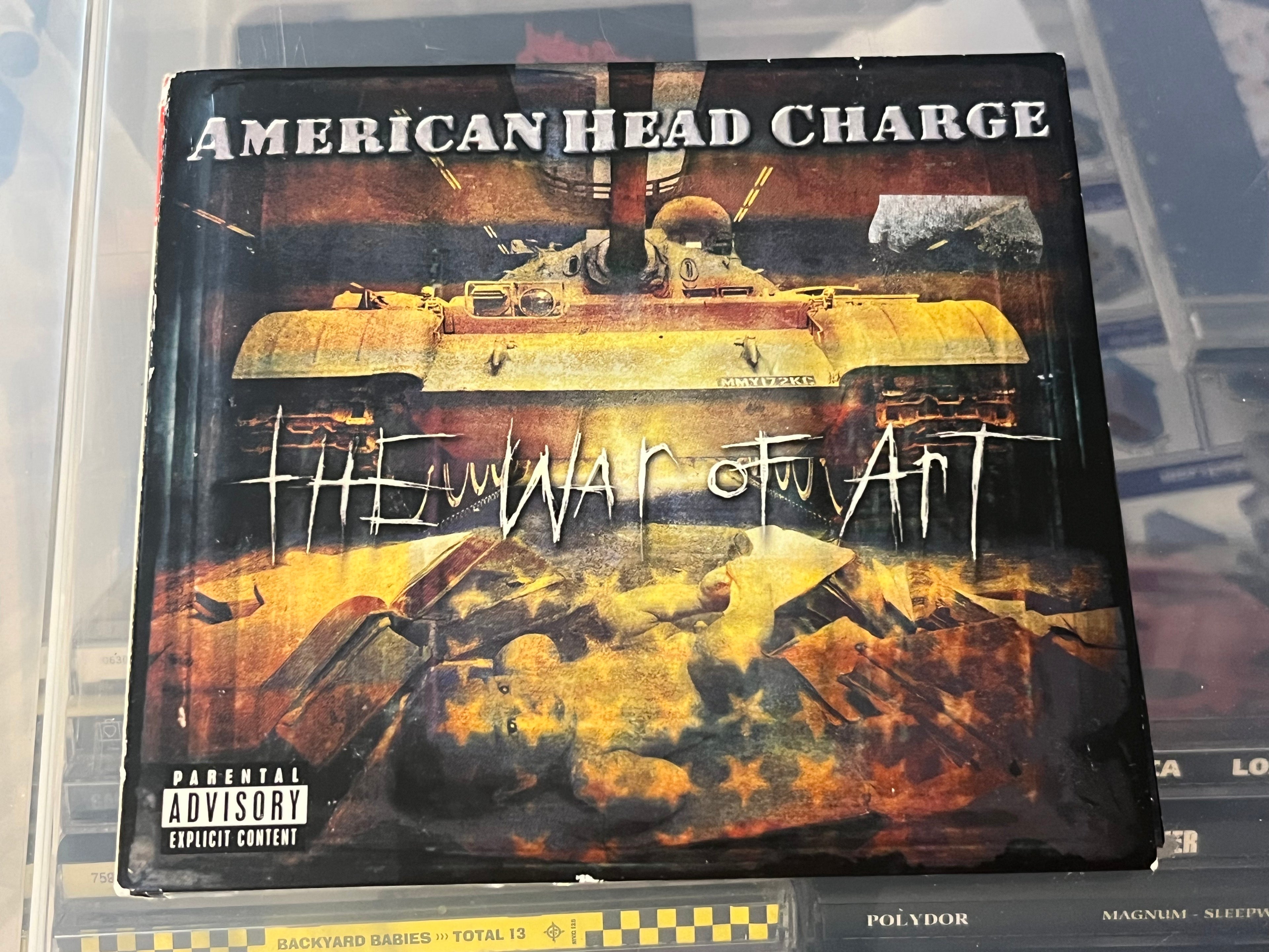 American Head Charge – The War Of Art (vg+/vg) sliten digi