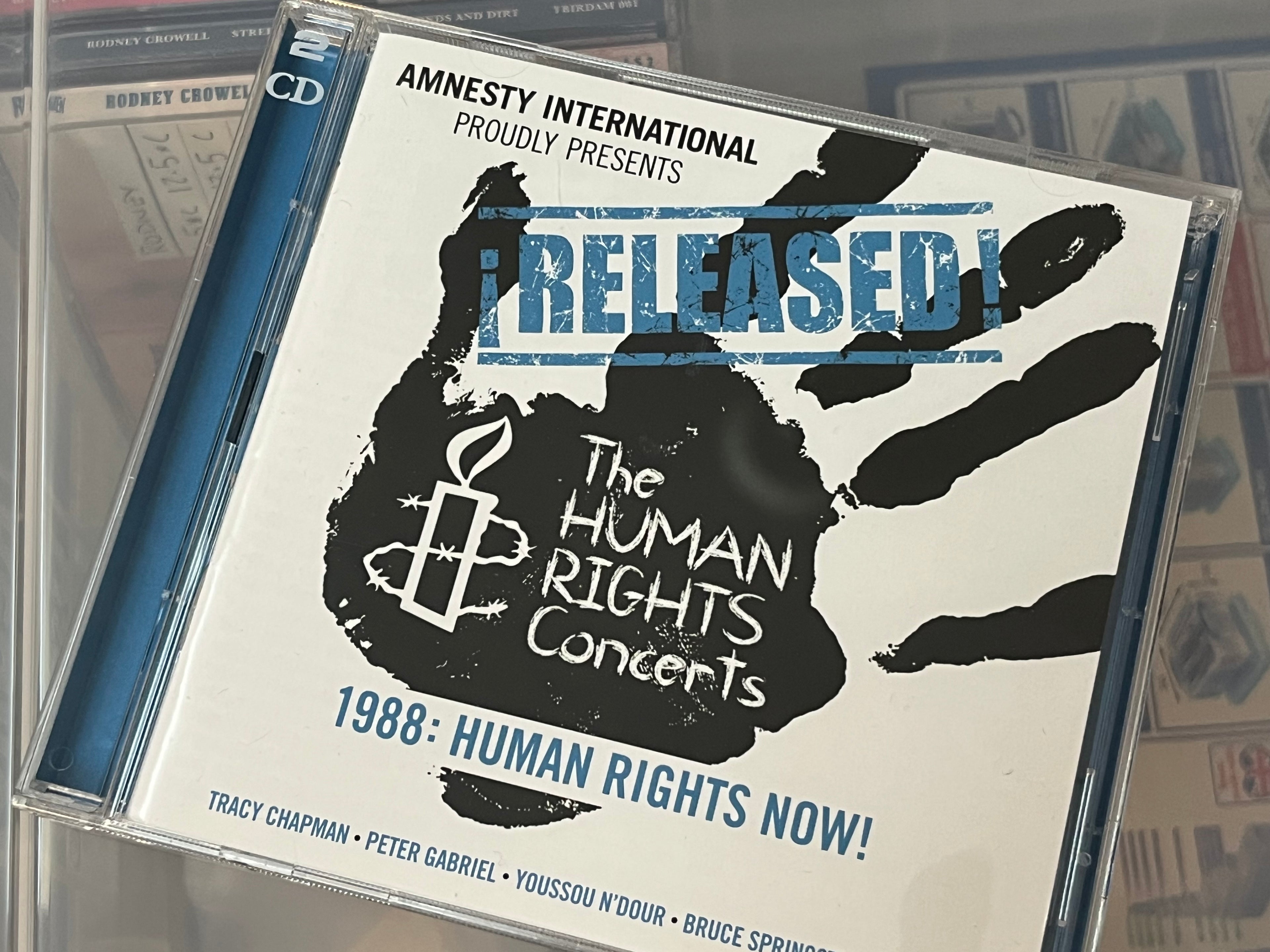 Various ‎– ¡Released! The Human Rights Concerts - 1988: Human Rights Now! (NM/NM) 2CD