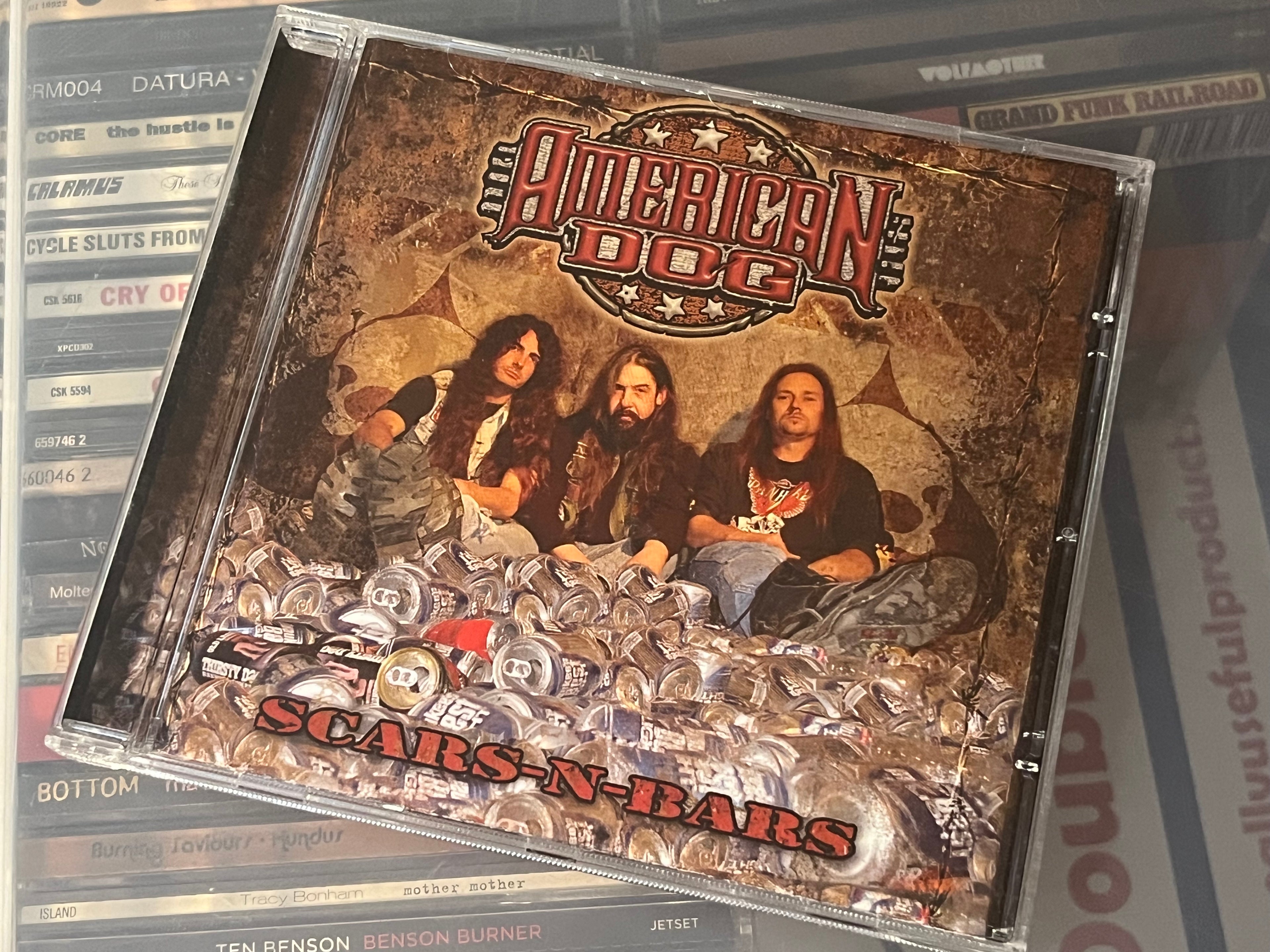 American Dog ‎– Scars-N-Bars (NM/NM) FRA-05