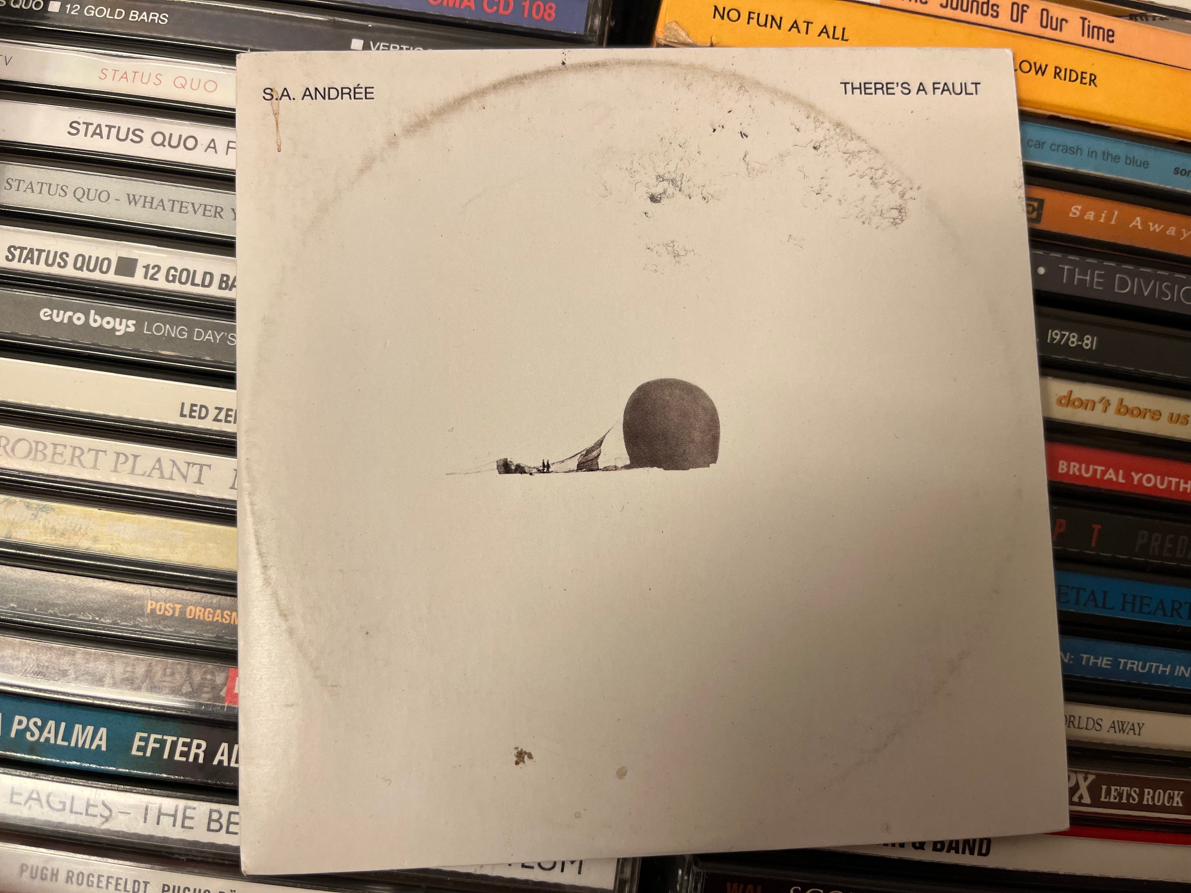 S.A. Andrée – There's A Fault (NM/vg+) Promo!