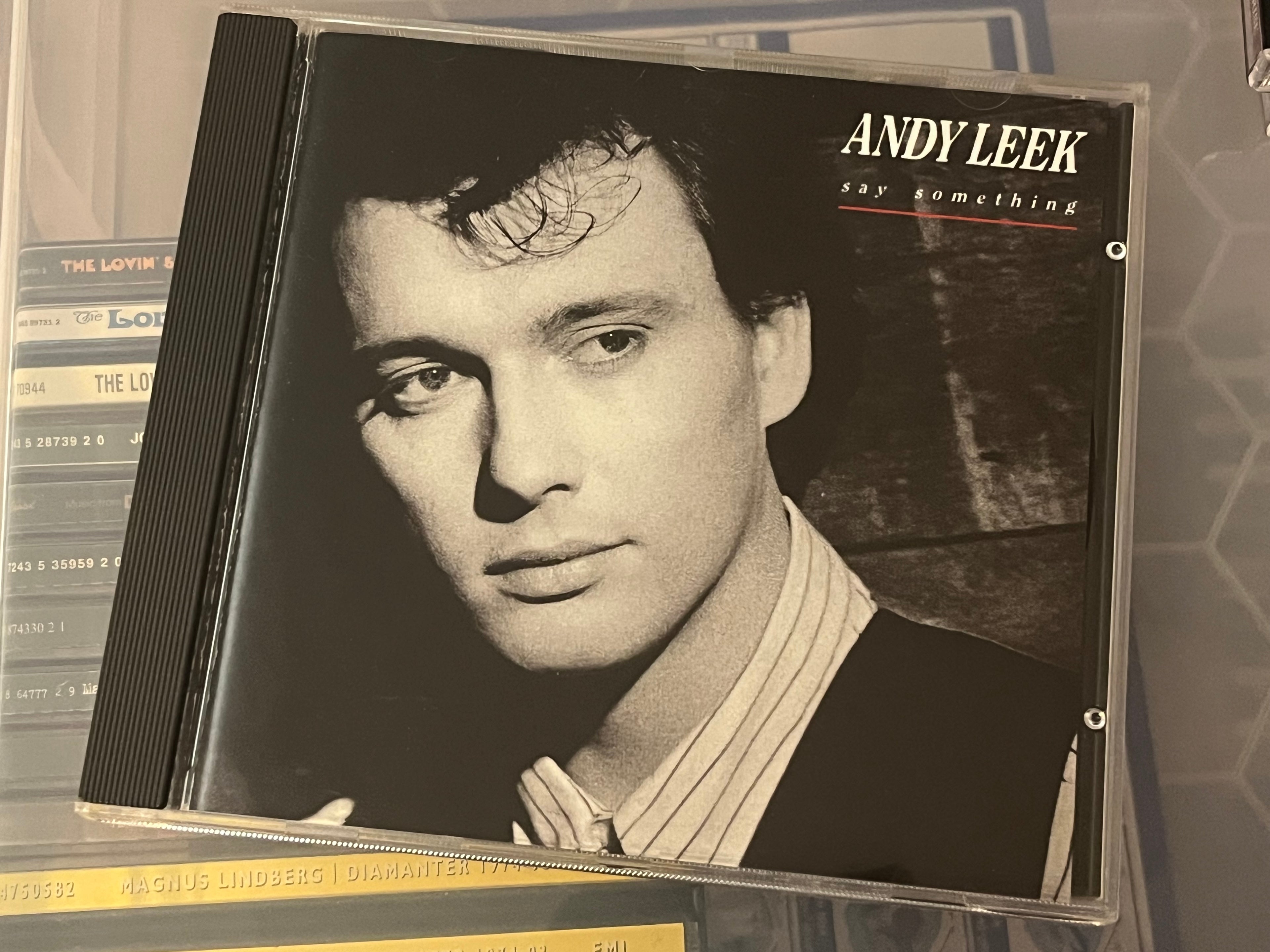 Andy Leek ‎– Say Something (NM/NM)