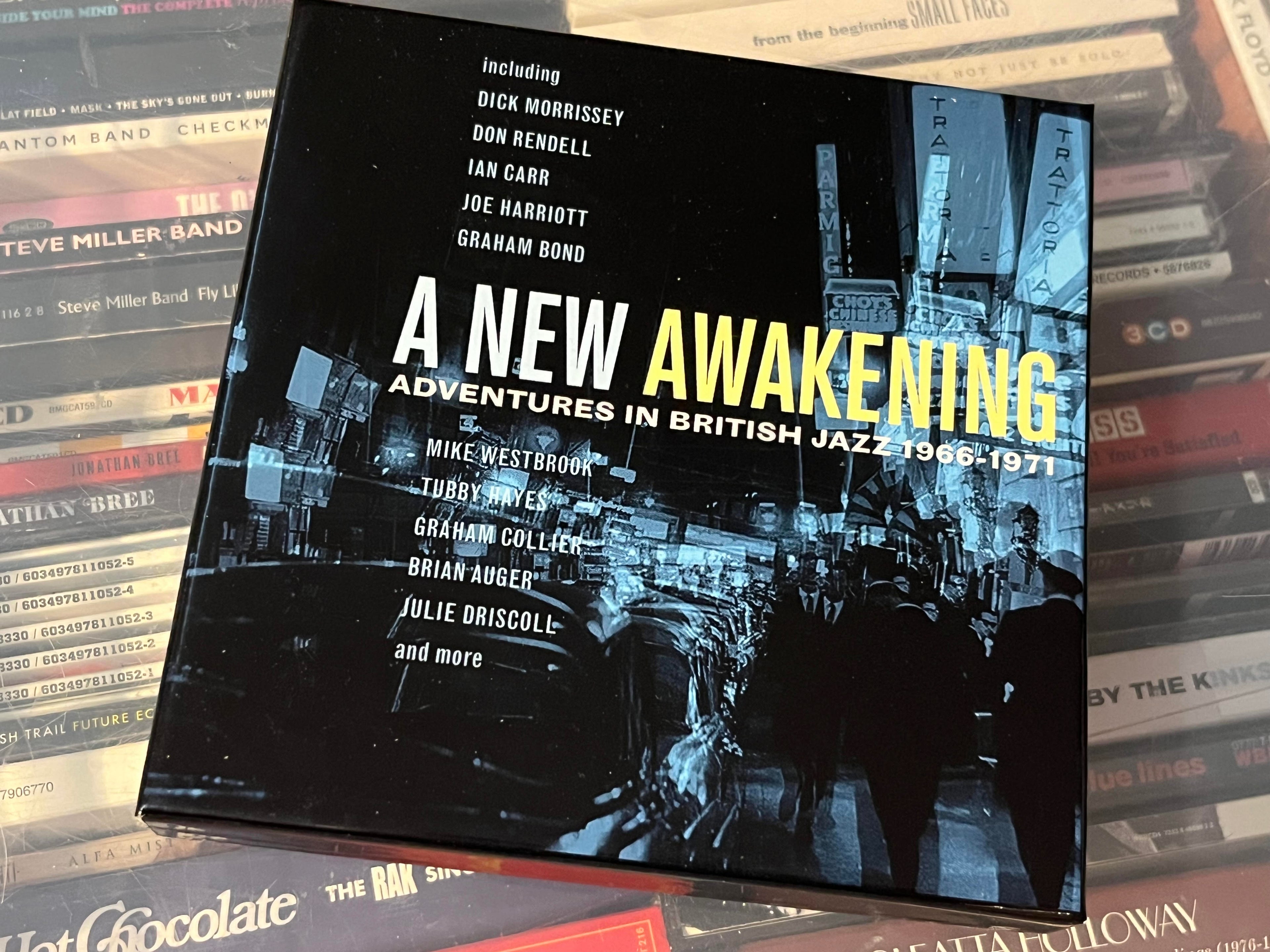 Various – A New Awakening (Adventures In British Jazz 1966-1971) (NM/NM) 3CD Clamshell box!
