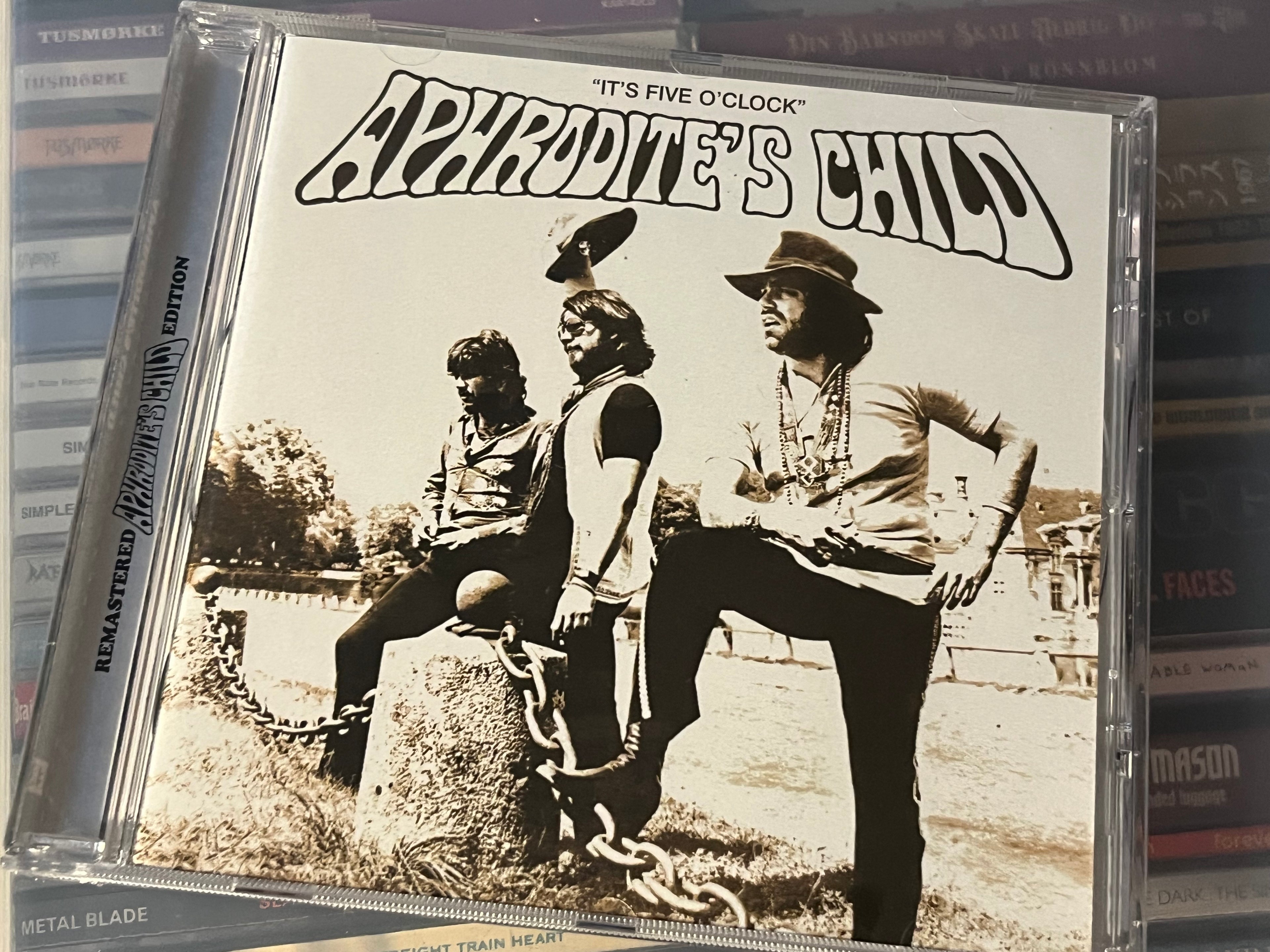 Aphrodite's Child ‎– It's Five O'Clock (NM/NM) UK-10