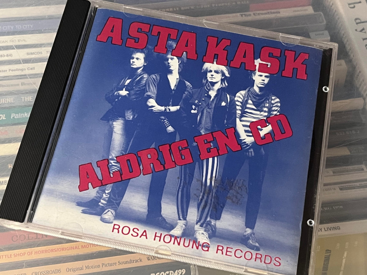 Asta Kask ‎– Aldrig En CD (vg+/vg+) SWE-91