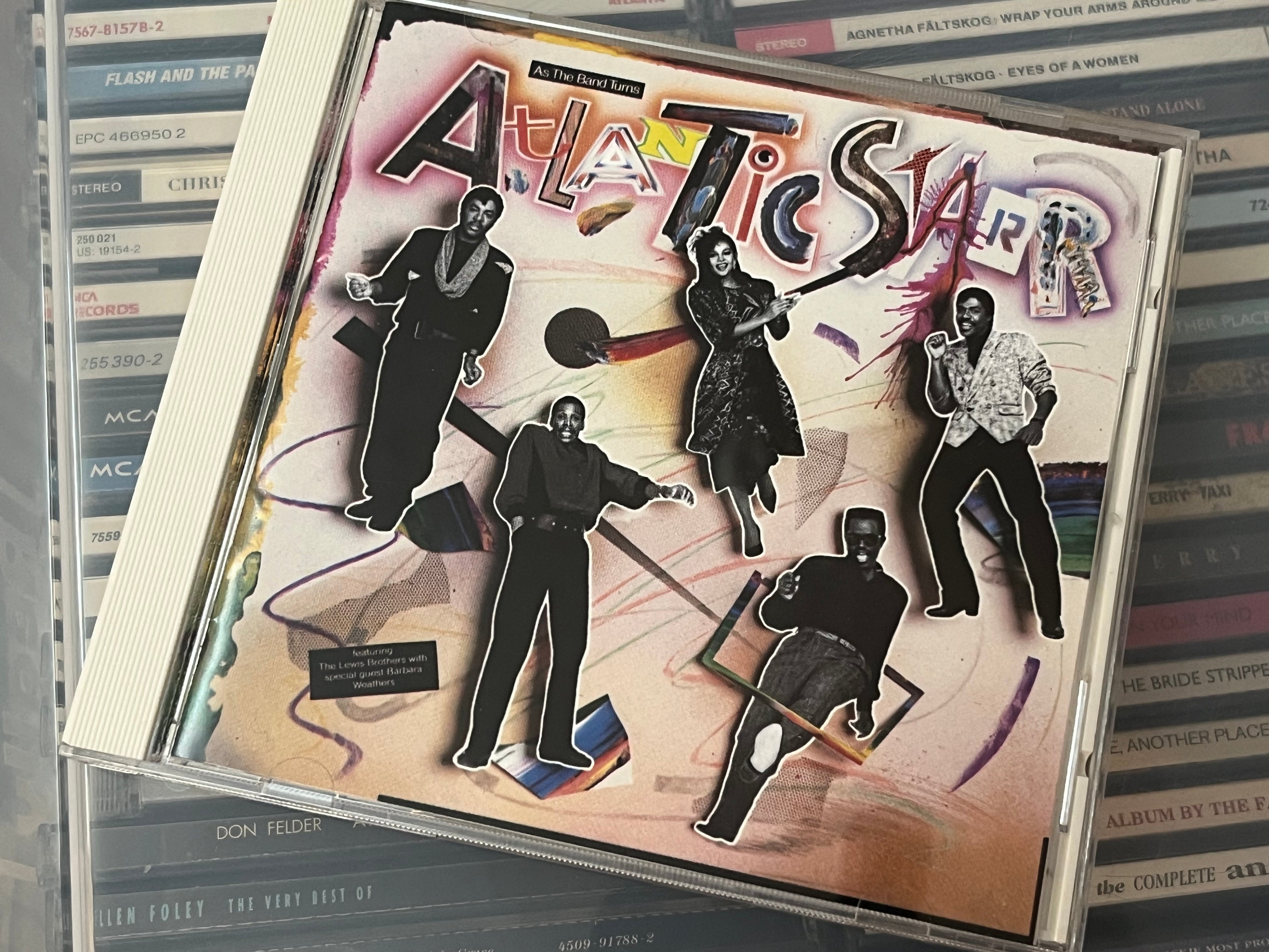 Atlantic Starr ‎– As The Band Turns (NM/NM) Japan-93 No Obi