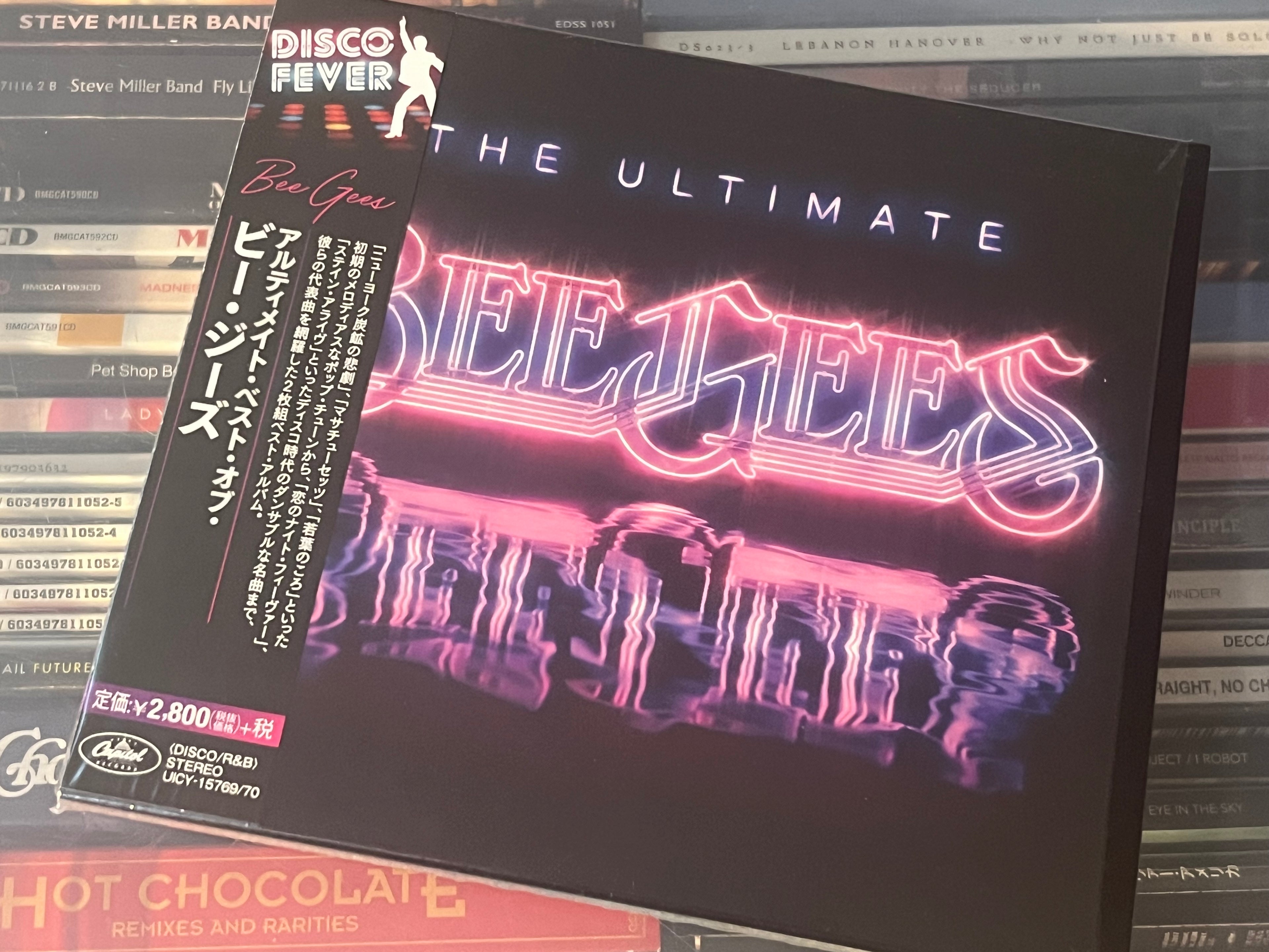 Bee Gees ‎– The Ultimate Bee Gees (NM/NM) JAPAN-18 2CD SHM-CD
