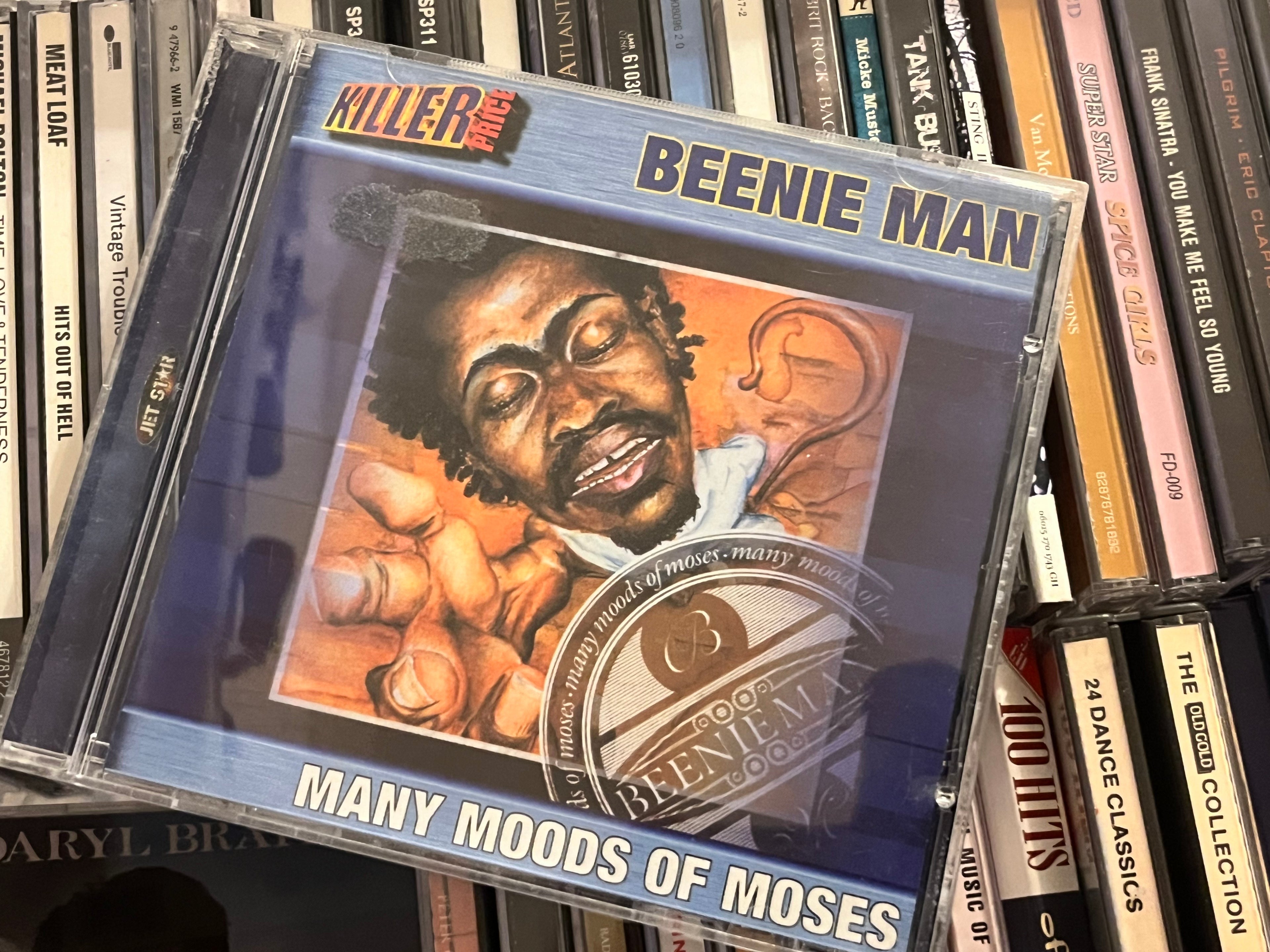 Beenie Man ‎– Many Moods Of Moses (vg+/vg+)
